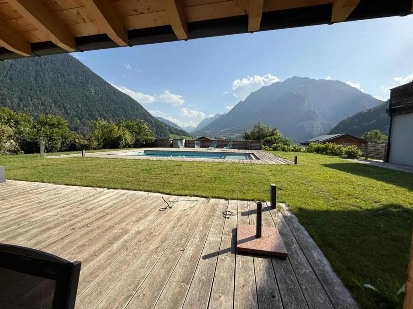 VOLLÈGES vicino a VERBIER Magnifica villa contemporanea con piscina e vista panoramica - Foto 5 di 12