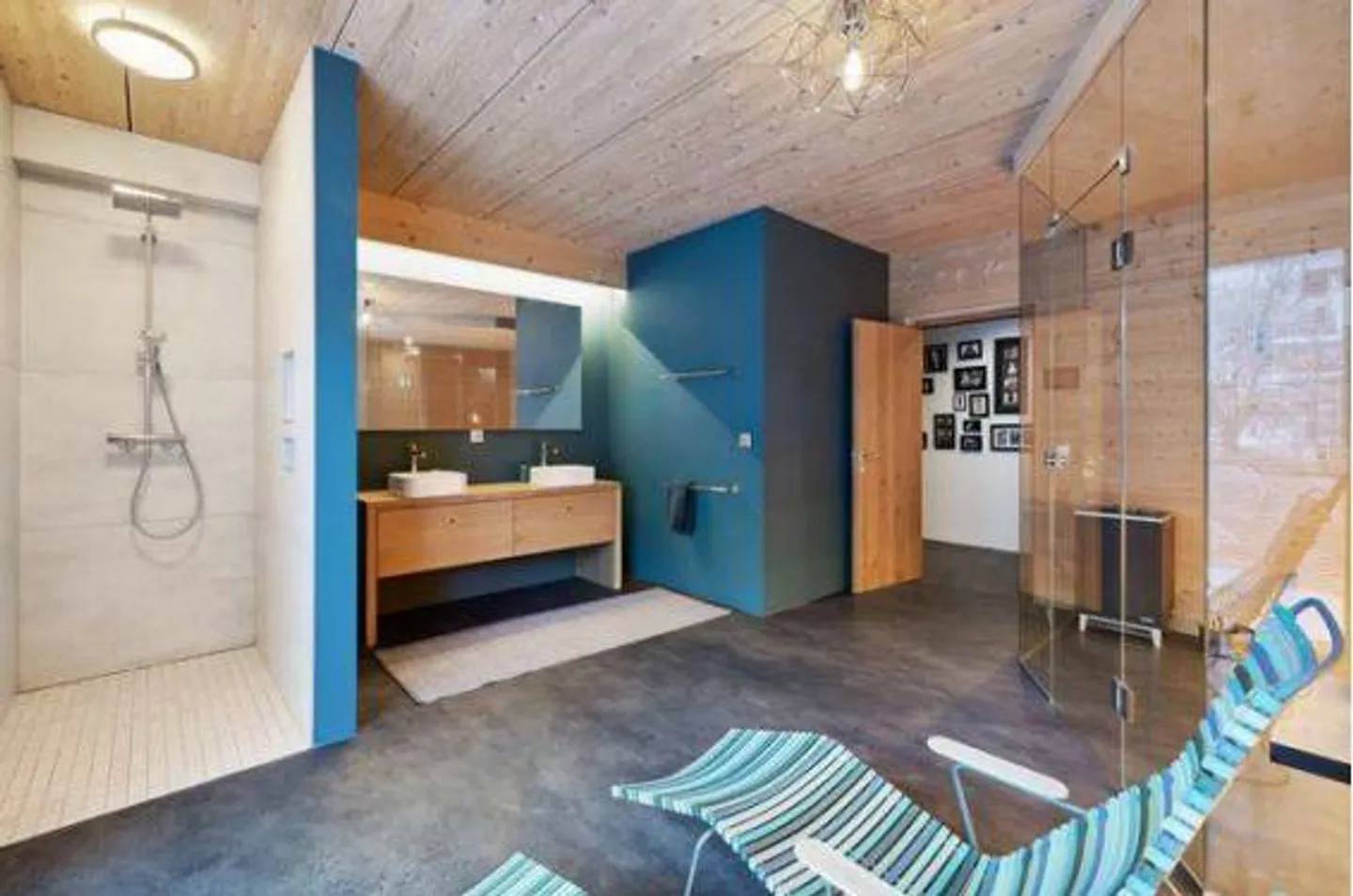 VOLLÈGES vicino a VERBIER Magnifica villa contemporanea con piscina e vista panoramica - Foto 9 di 12