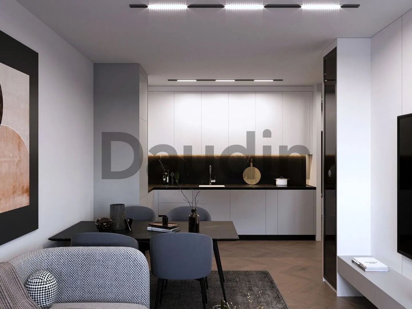 Completely renovated 3-room apartment in the heart of Saint-Jean - Photo 3 of 7