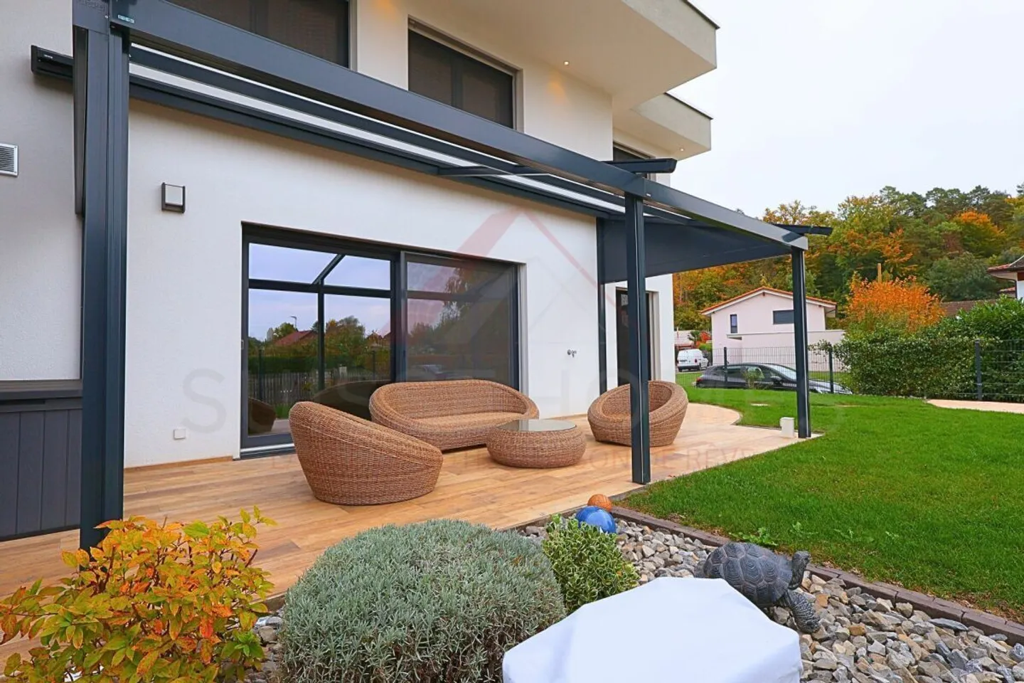 Villa mitoyenne Minergie de 5.5 pièces à Portalban - moderne, élégante et à deux - Photo 6 sur 24