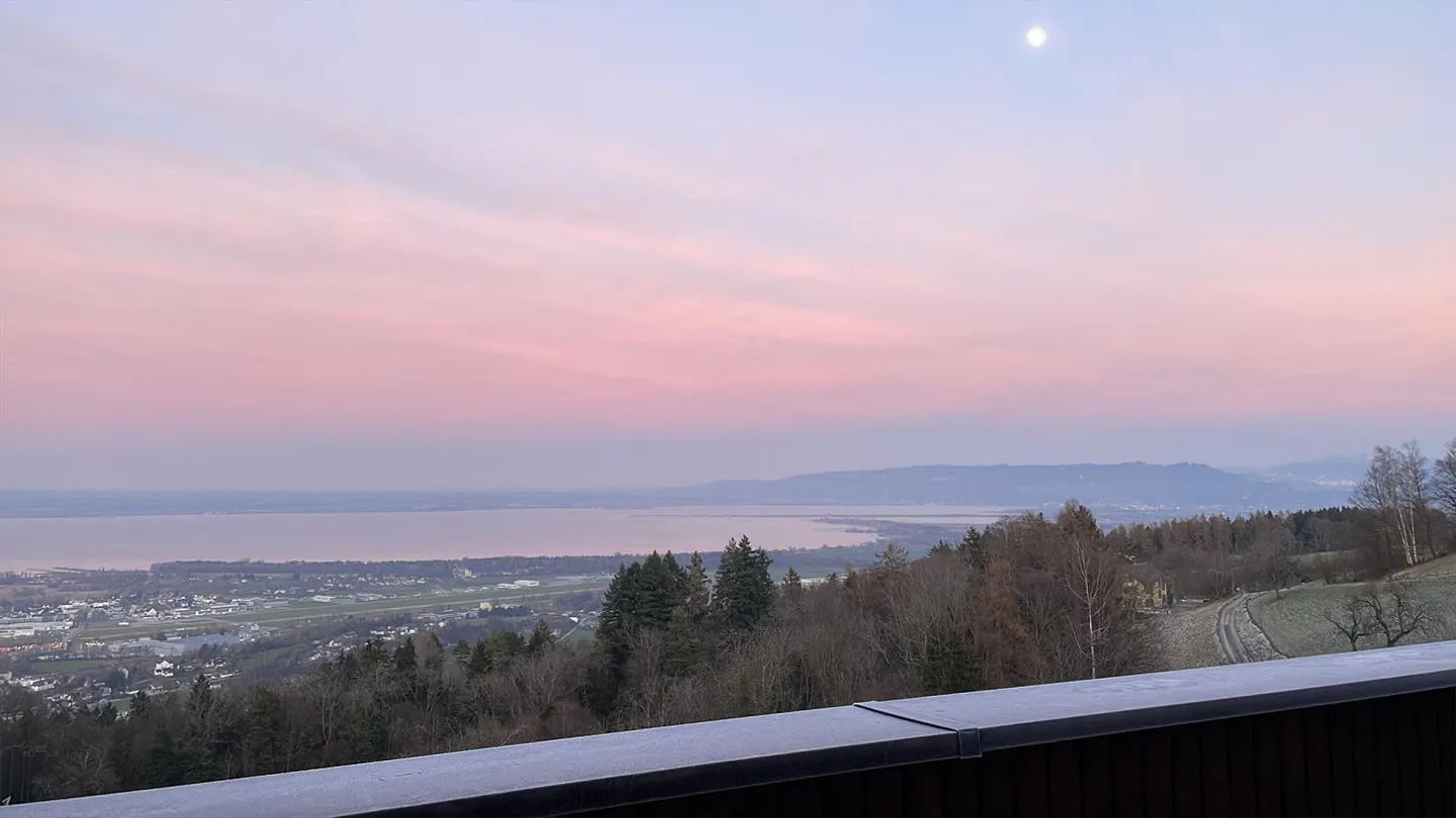 Cerca un nuovo inquilino per studio con vista sul Lago di Costanza e grande balcone a Wienacht - Foto 17 di 19