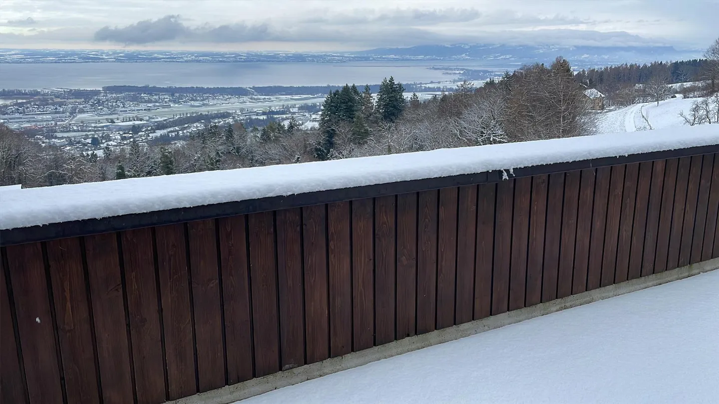 Cerca un nuovo inquilino per studio con vista sul Lago di Costanza e grande balcone a Wienacht - Foto 16 di 19