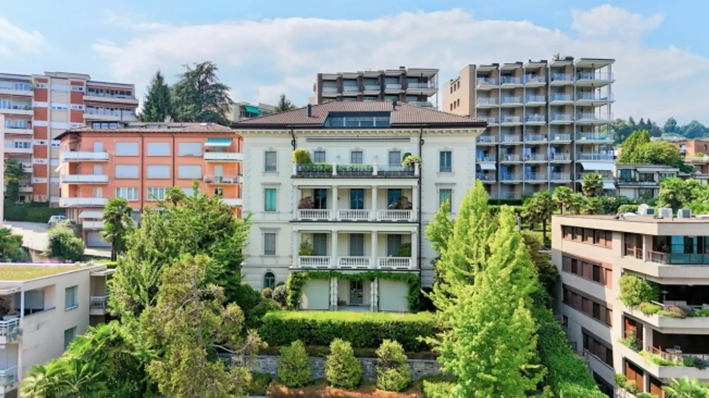 Villa Clelia - Attico con vista sul Lago di Lugano in un edificio storico - Foto 2 di 7