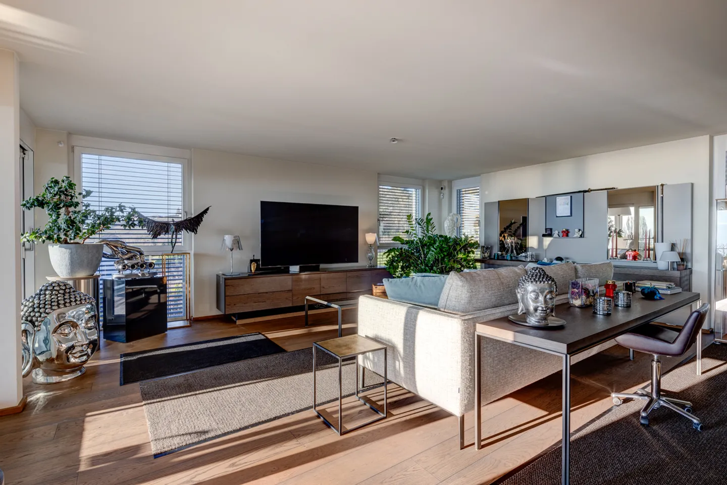 Contemporary penthouse with panoramic view, terrace in Lutry - Photo 10 of 13