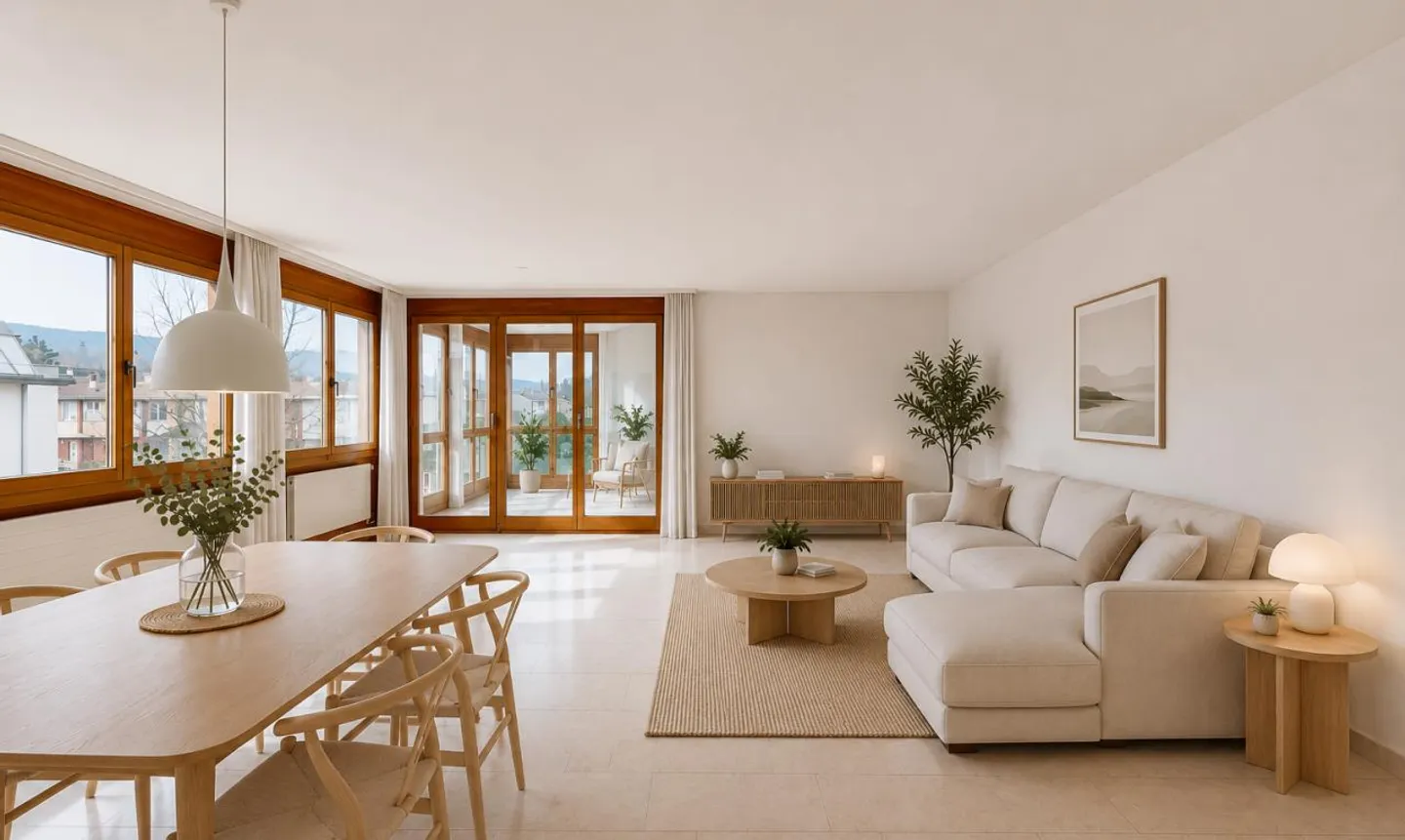 Elegant 4-room apartment with winter garden and parking space - Photo 2 of 13