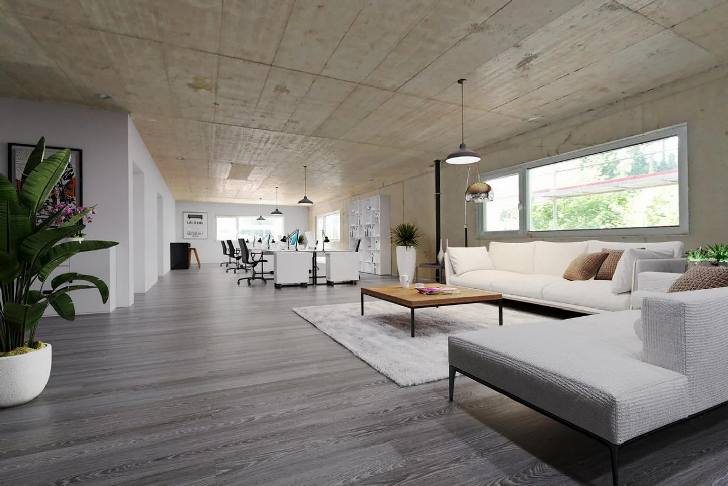 New commercial space in Rundbuck for flexible use - Photo 1 of 6