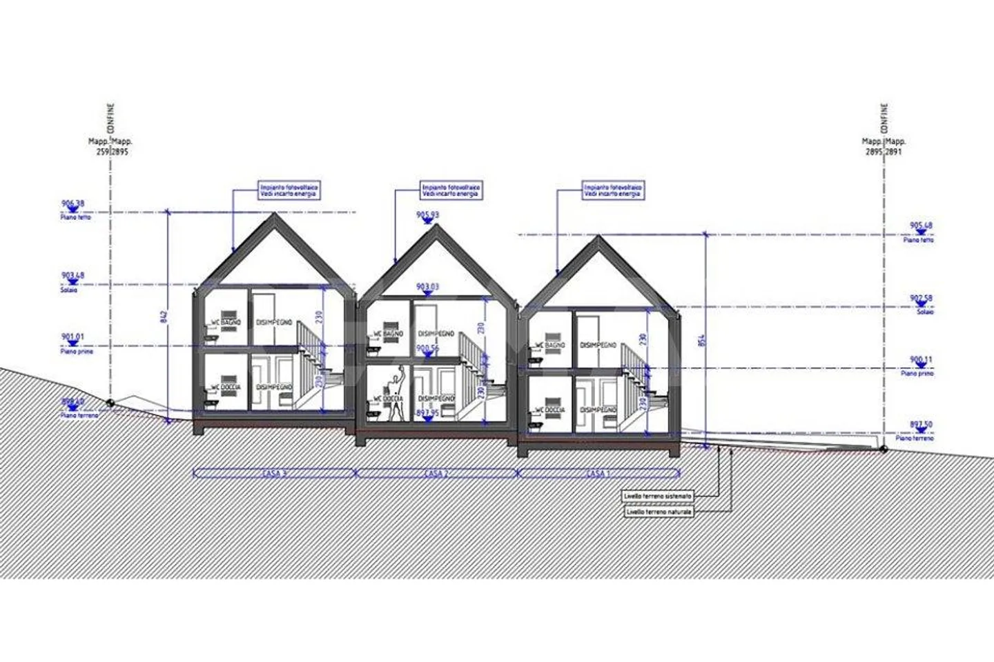 Nuova costruzione di 3 unità abitative "Residenza Sosto" (Casa 1) - Foto 9 di 13