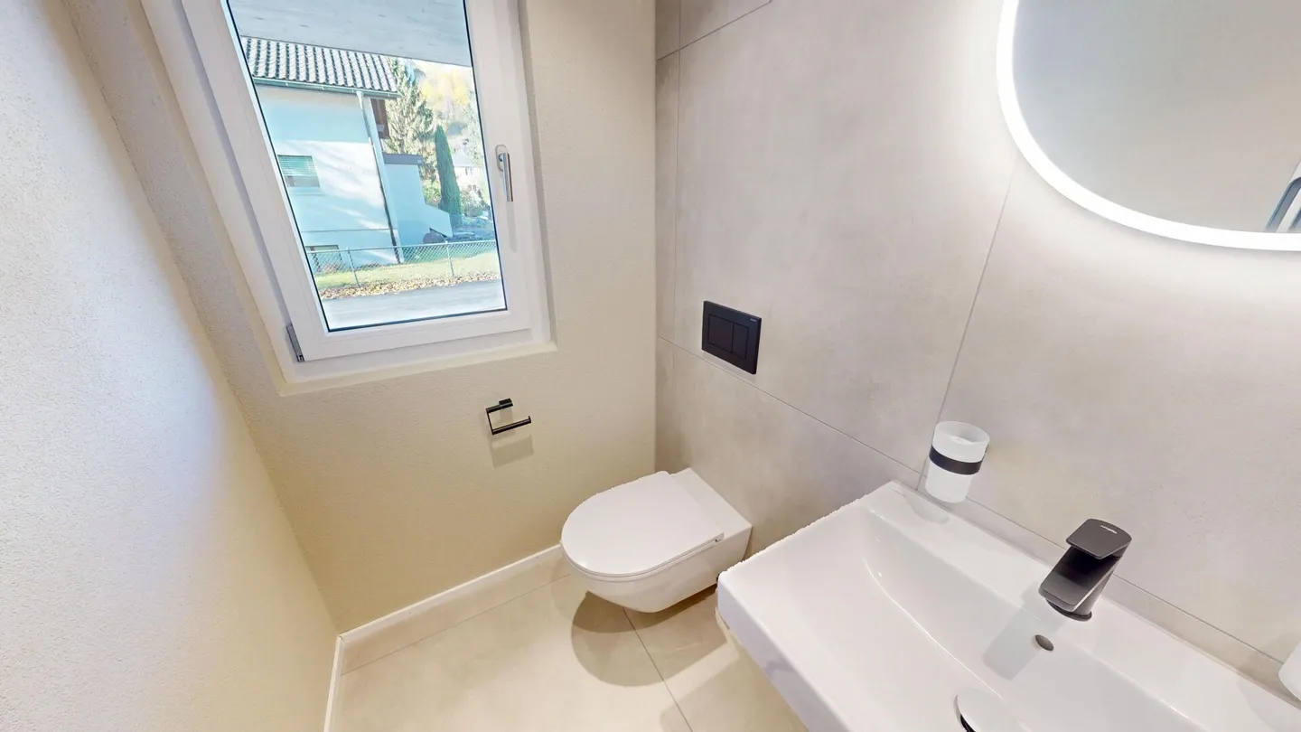 Newly built semi-detached family house in Buchs SG - Stylish living with sustainability and comfort - Photo 11 of 15