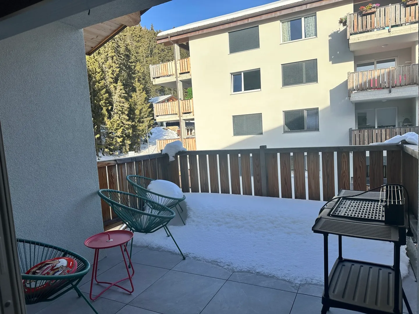 Geräumiges Studio mit Balkon - Foto 5 von 7