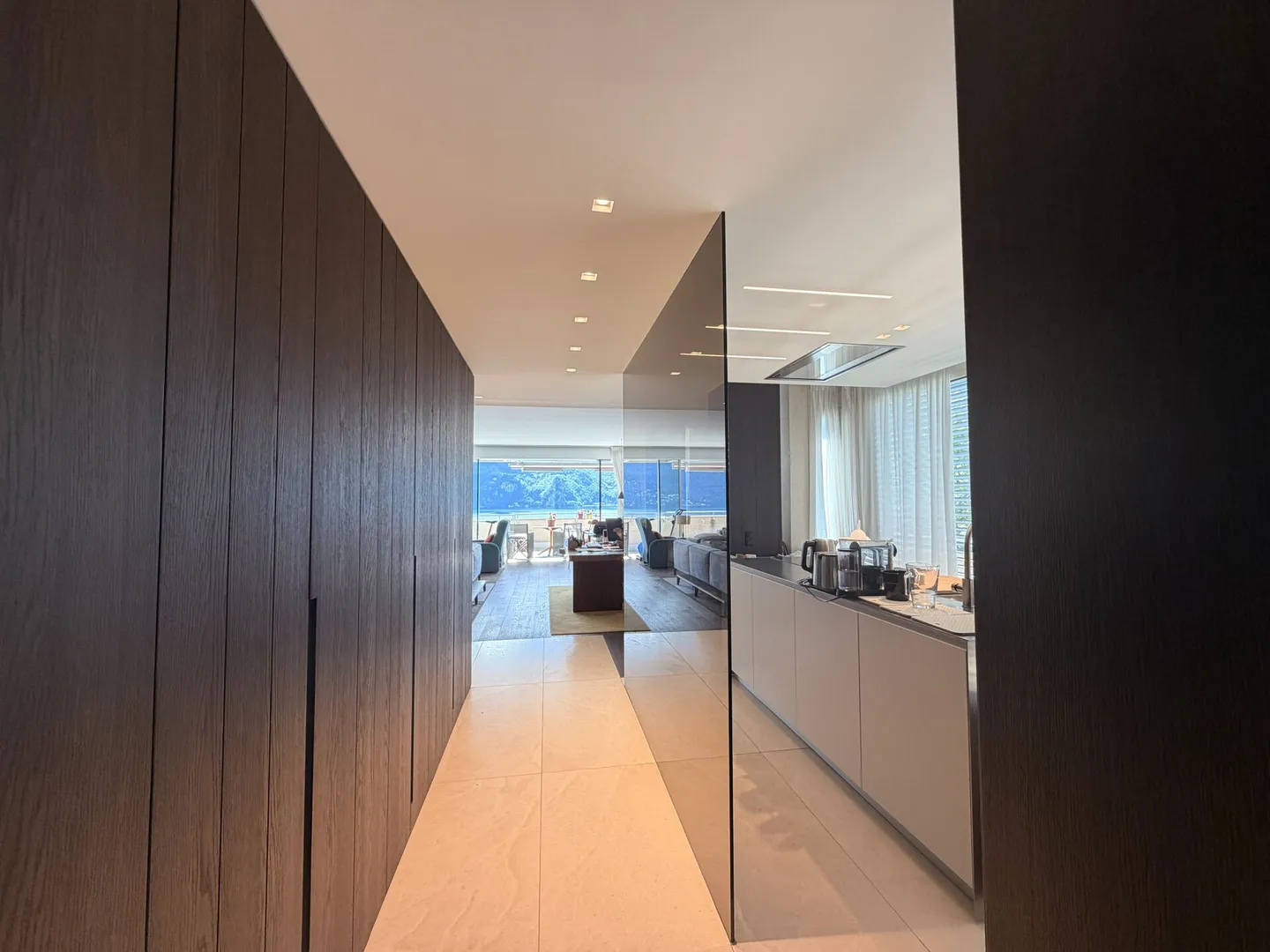 LUGANO - EXCLUSIVE PENTHOUSE WITH LAKE VIEW - SWIMMING POOL IN THE CENTRAL PARK RESIDENCE - Photo 10 of 15