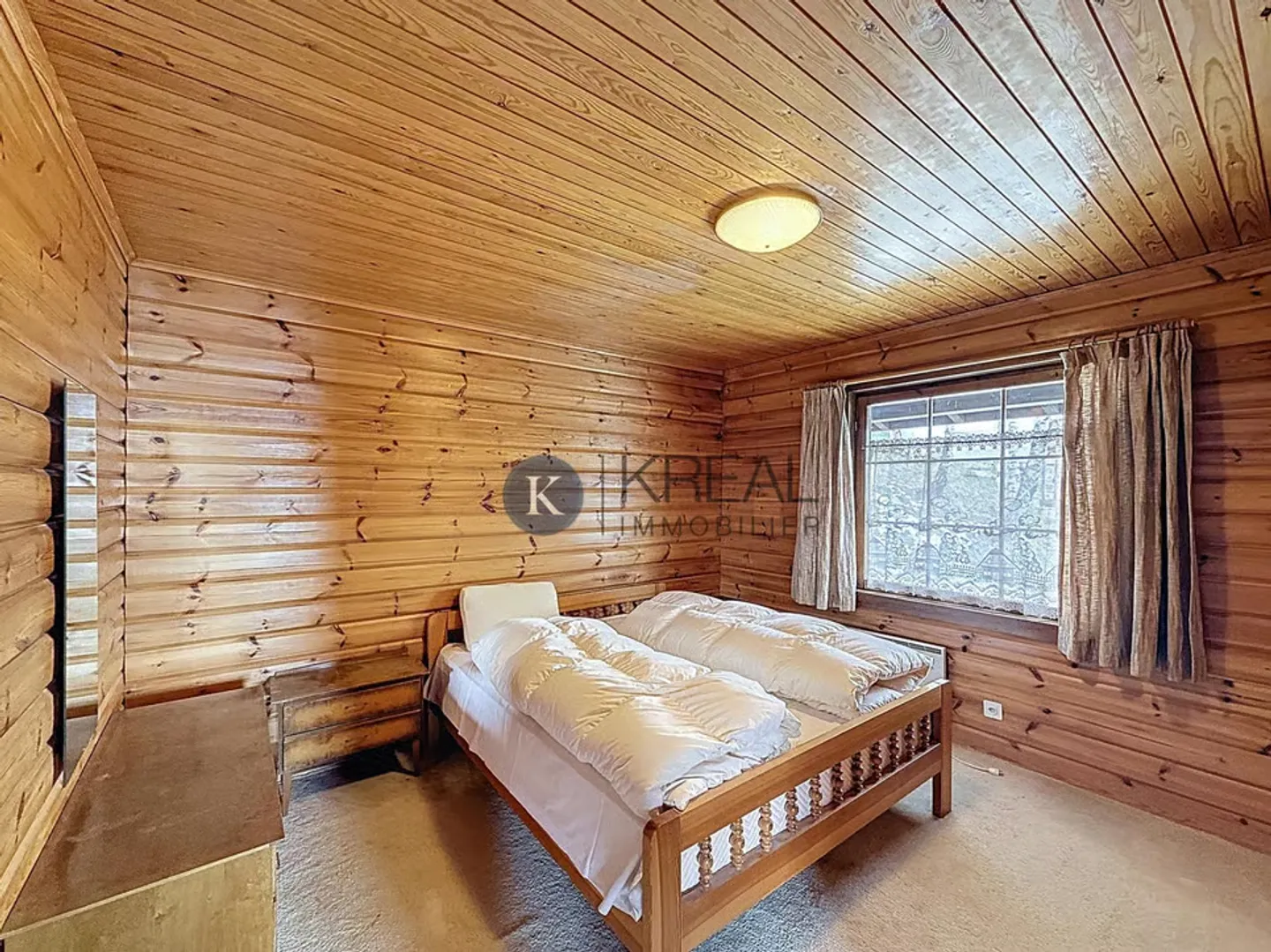 Chalet mit 5,5 Zimmern und Panoramablick - Renovierungspotenzial - Foto 6 von 12