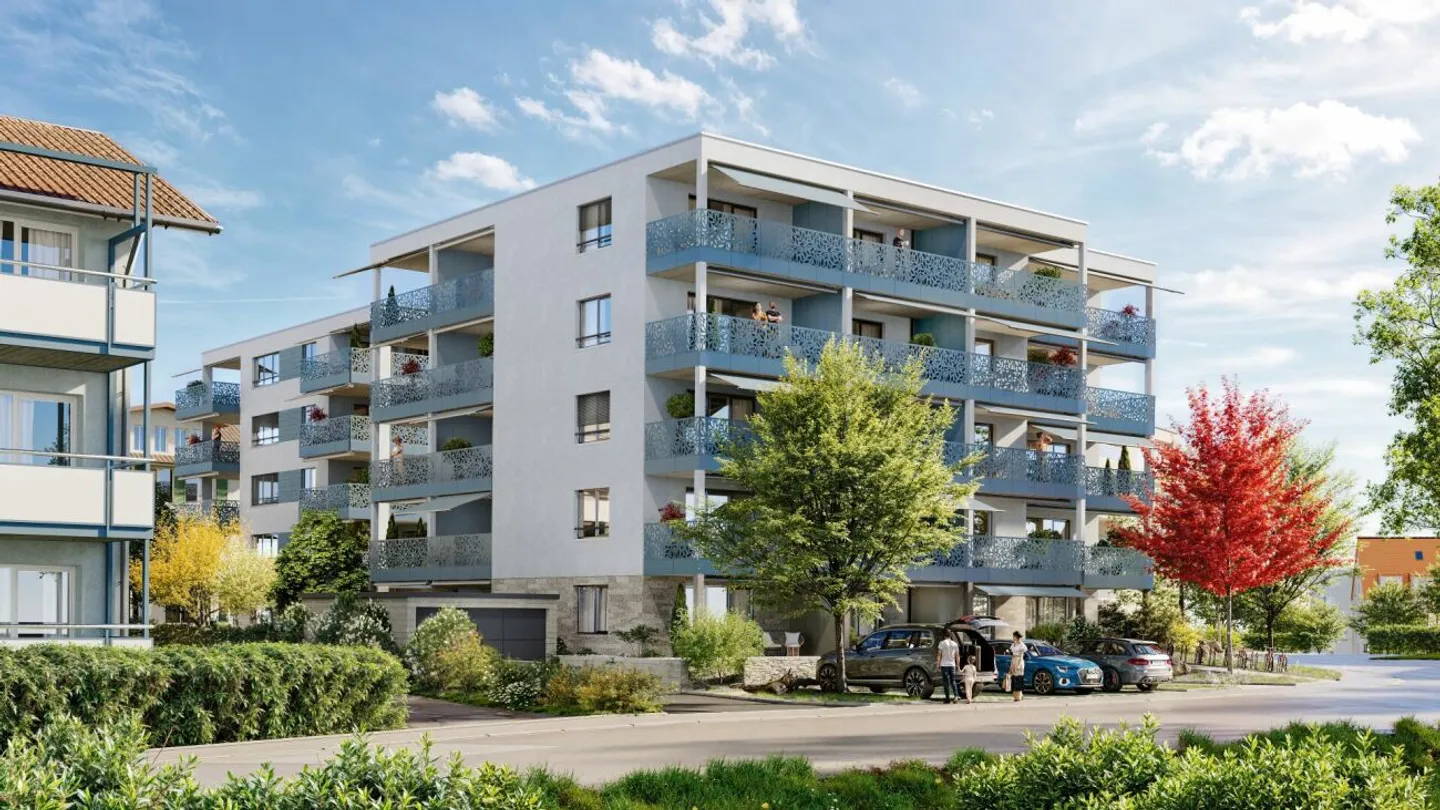 Wohnen am Altbach, exklusiver Neubau im Herzen von Kloten - Photo 3 of 8