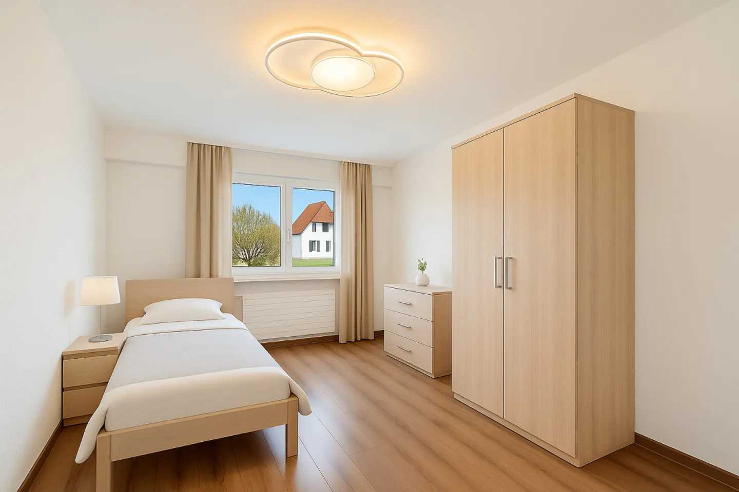 Geräumige Wohnung mit Terrasse - Foto 4 von 7
