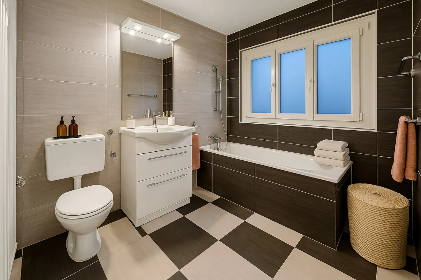 Geräumige Wohnung mit Terrasse - Foto 7 von 7