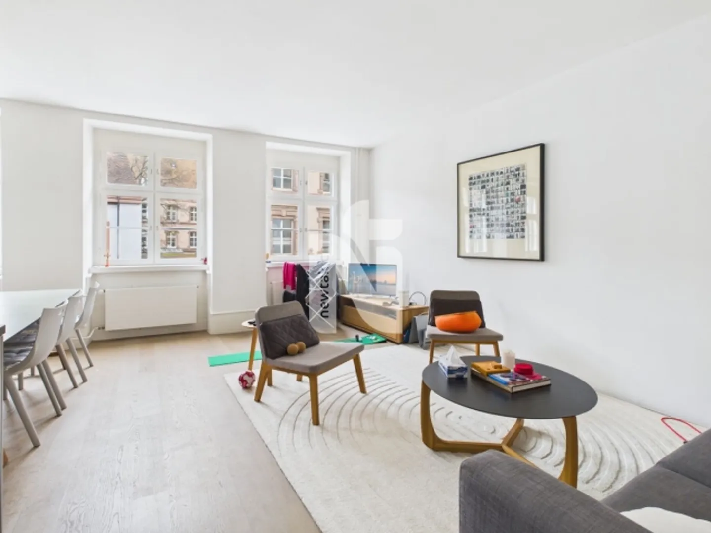 «Moderne und lichtdurchflutete 3.5-Zimmer-Wohnung in zentraler Lage beim Spalentor» - Photo 2 sur 7