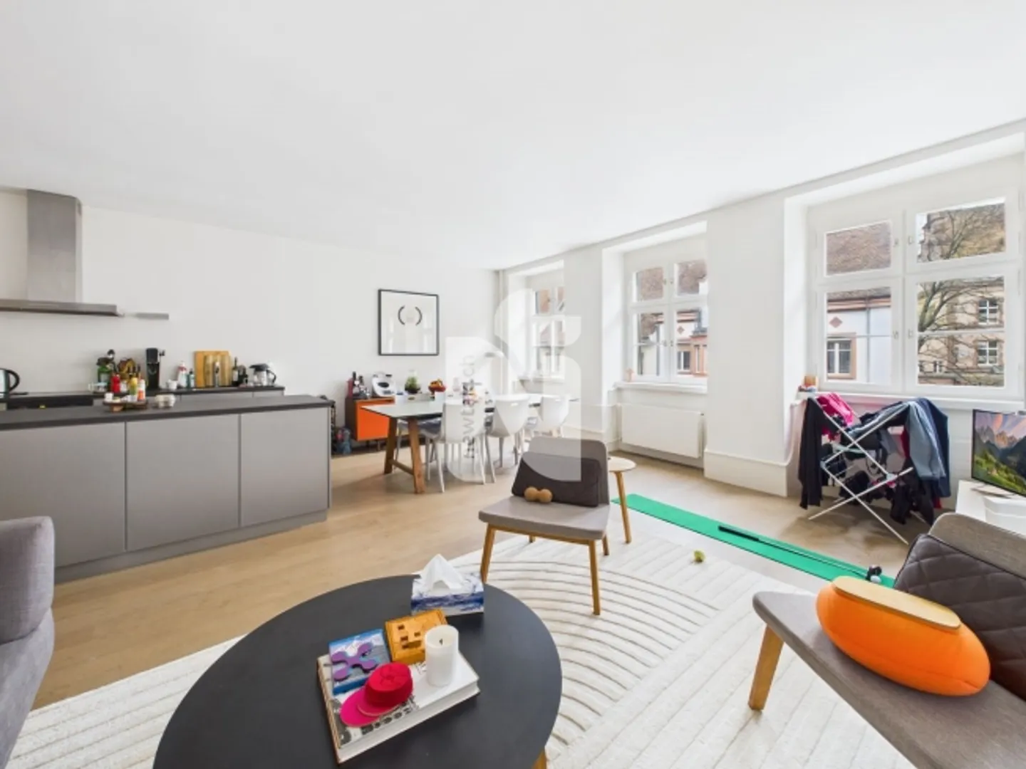 «Moderne und lichtdurchflutete 3.5-Zimmer-Wohnung in zentraler Lage beim Spalentor» - Photo 3 sur 7