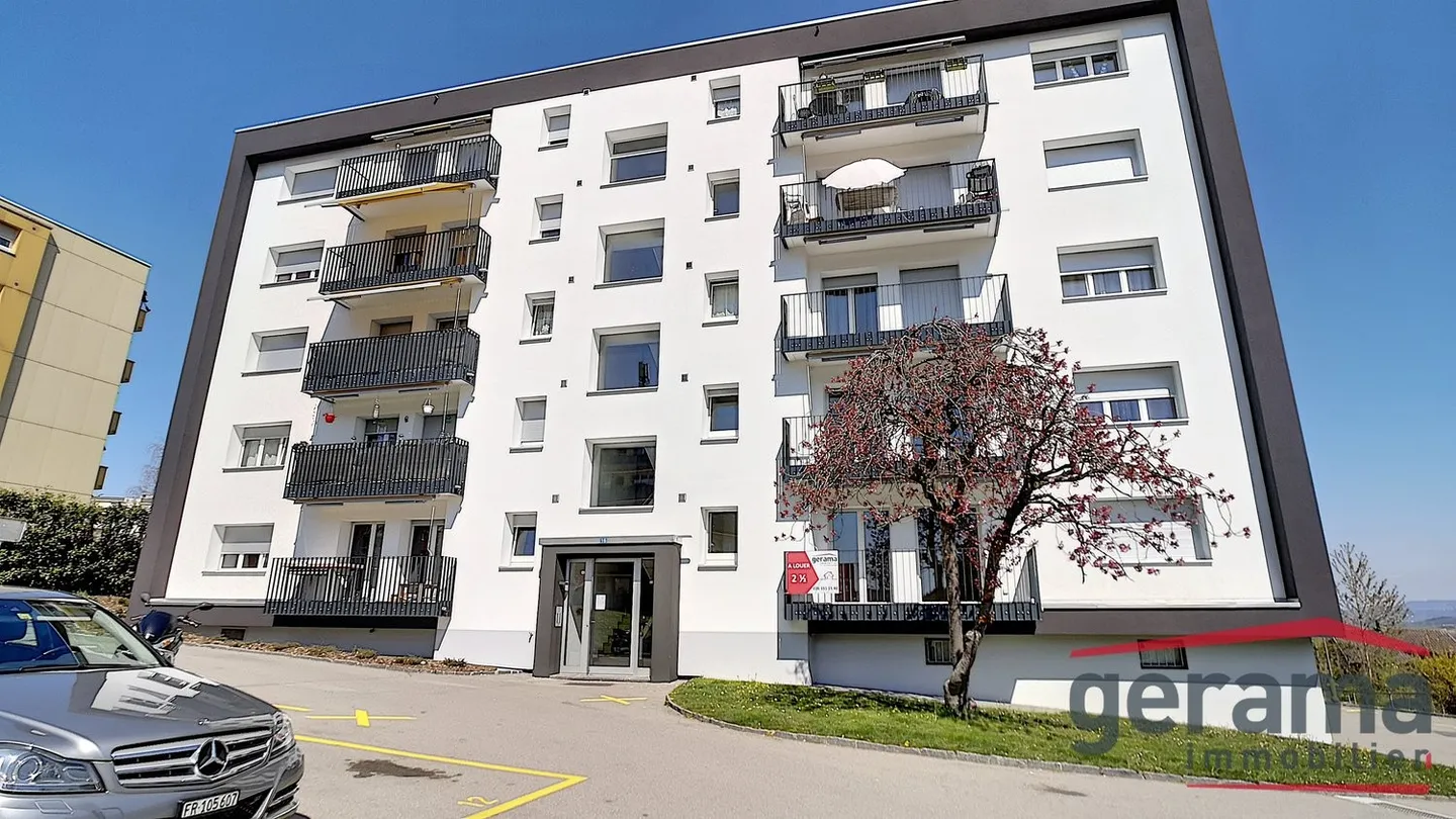 2.5 stanze al 4° piano a Villars-sur-Glâne - Foto 6 di 6