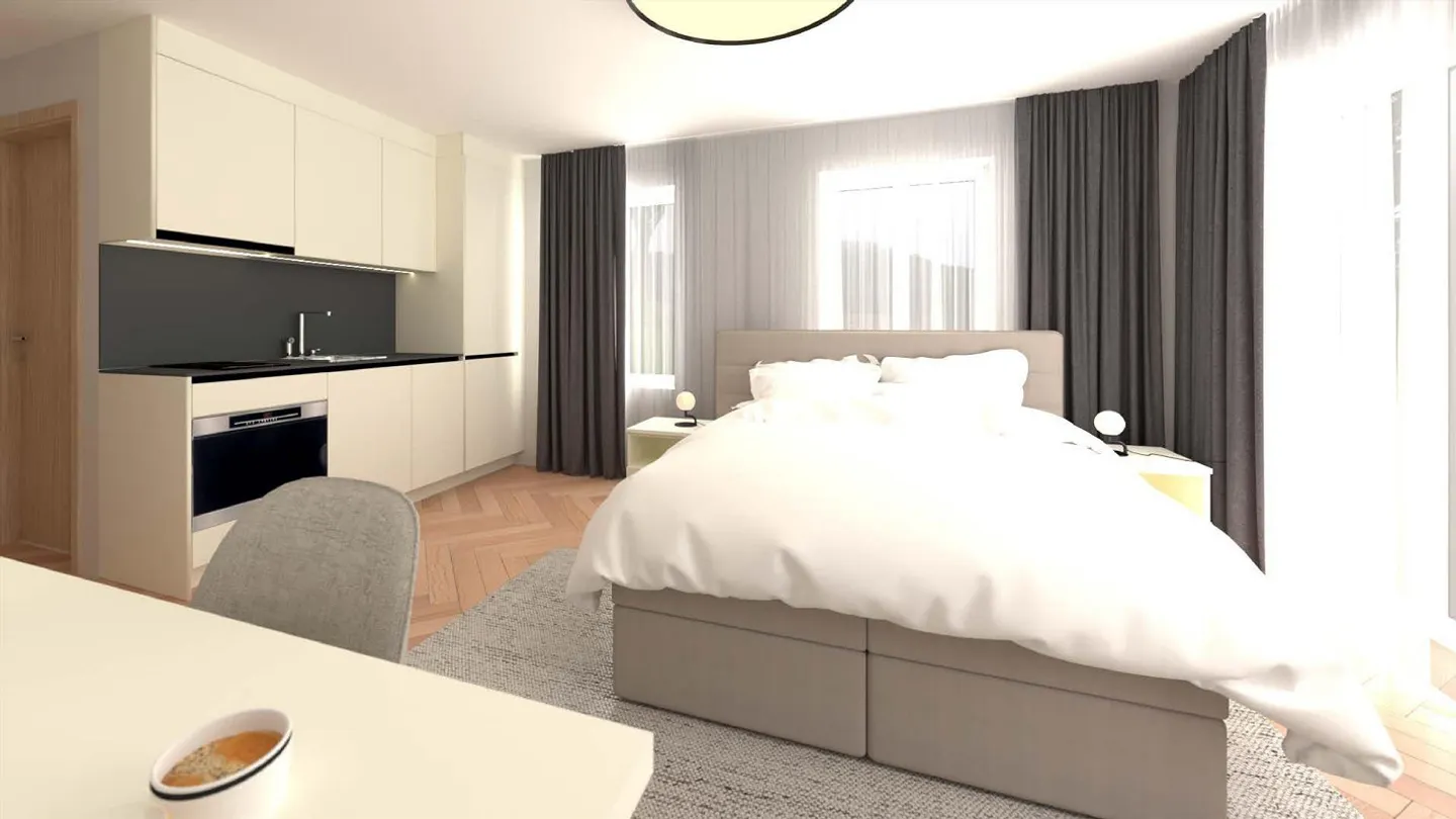 Möblierte Studios in Gossau - Foto 1 von 6
