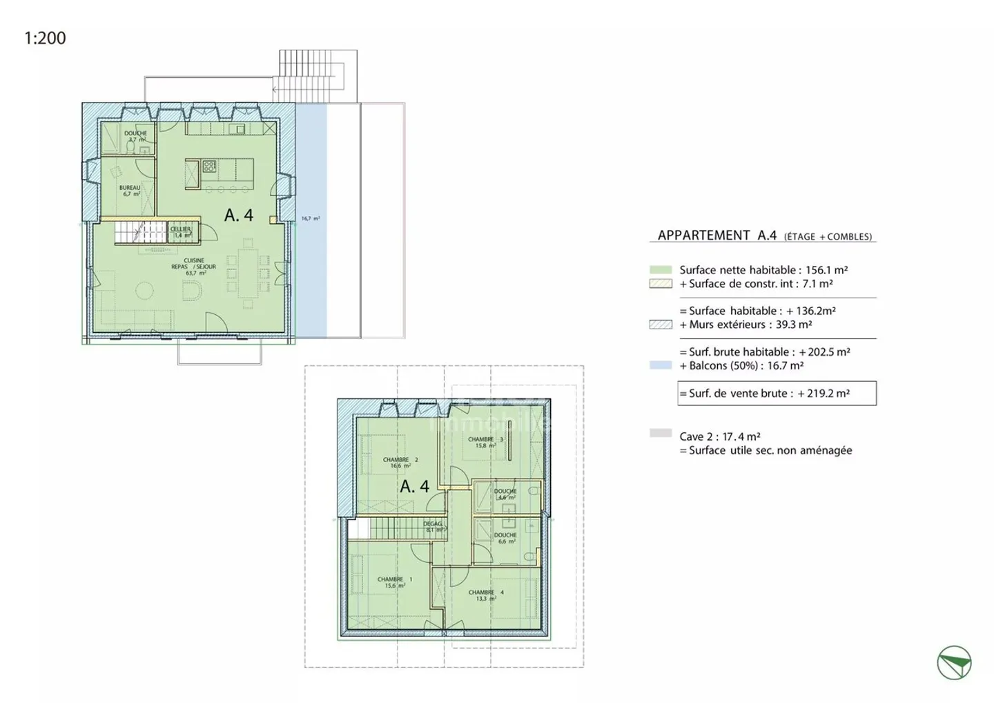 DUPLEX 5.5 STANZE SPAZIOSE E LUMINOSE NENDAZ 4 VALLEES - Foto 7 di 10