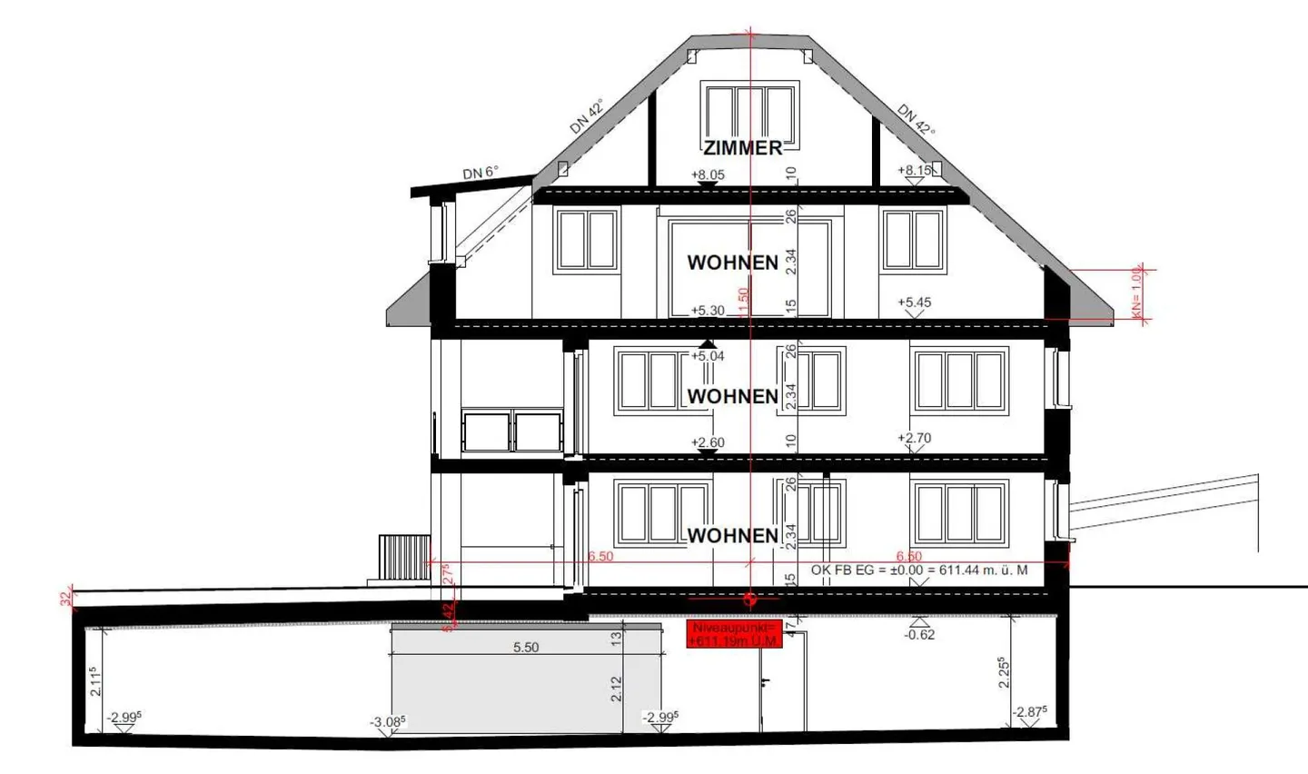 Zu verkaufen 4½ Zi.-Maisonettewhg., an der Maugwilerstrasse 40 in 9552 Maugwil / 150 m2 Wohnfläche (Steuerfuss 9500 Wil) - Foto 8 von 12