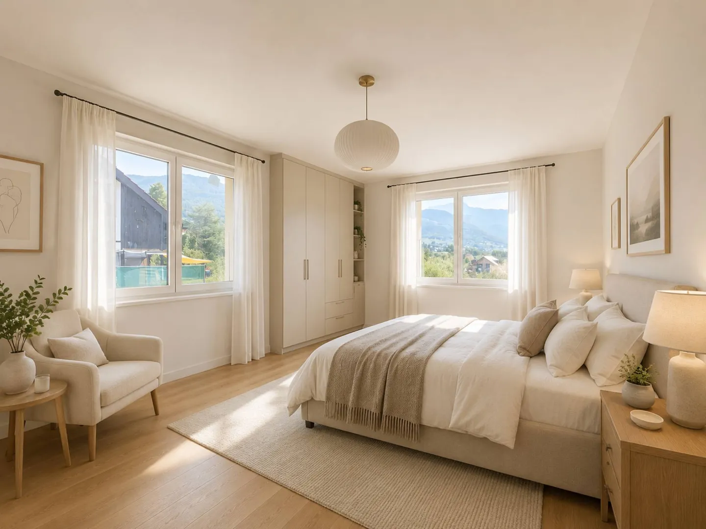 Nuovo! Villa indipendente con piscina e magnifica vista sul lago - Foto 9 di 13