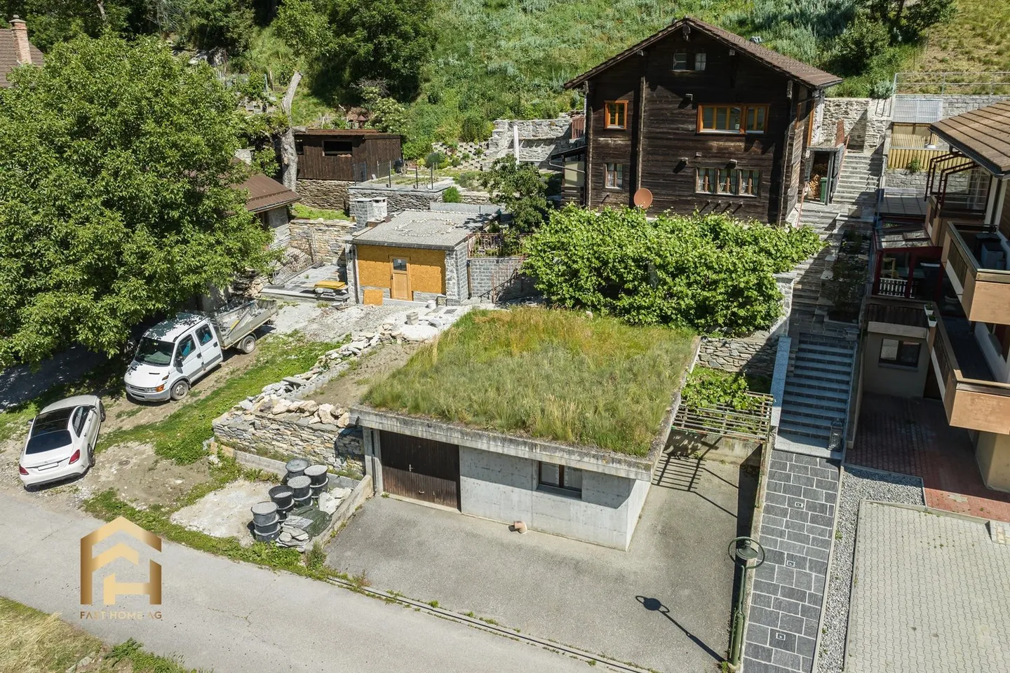 Incantevole casa bifamiliare a Brigerbad - Foto 1 di 13