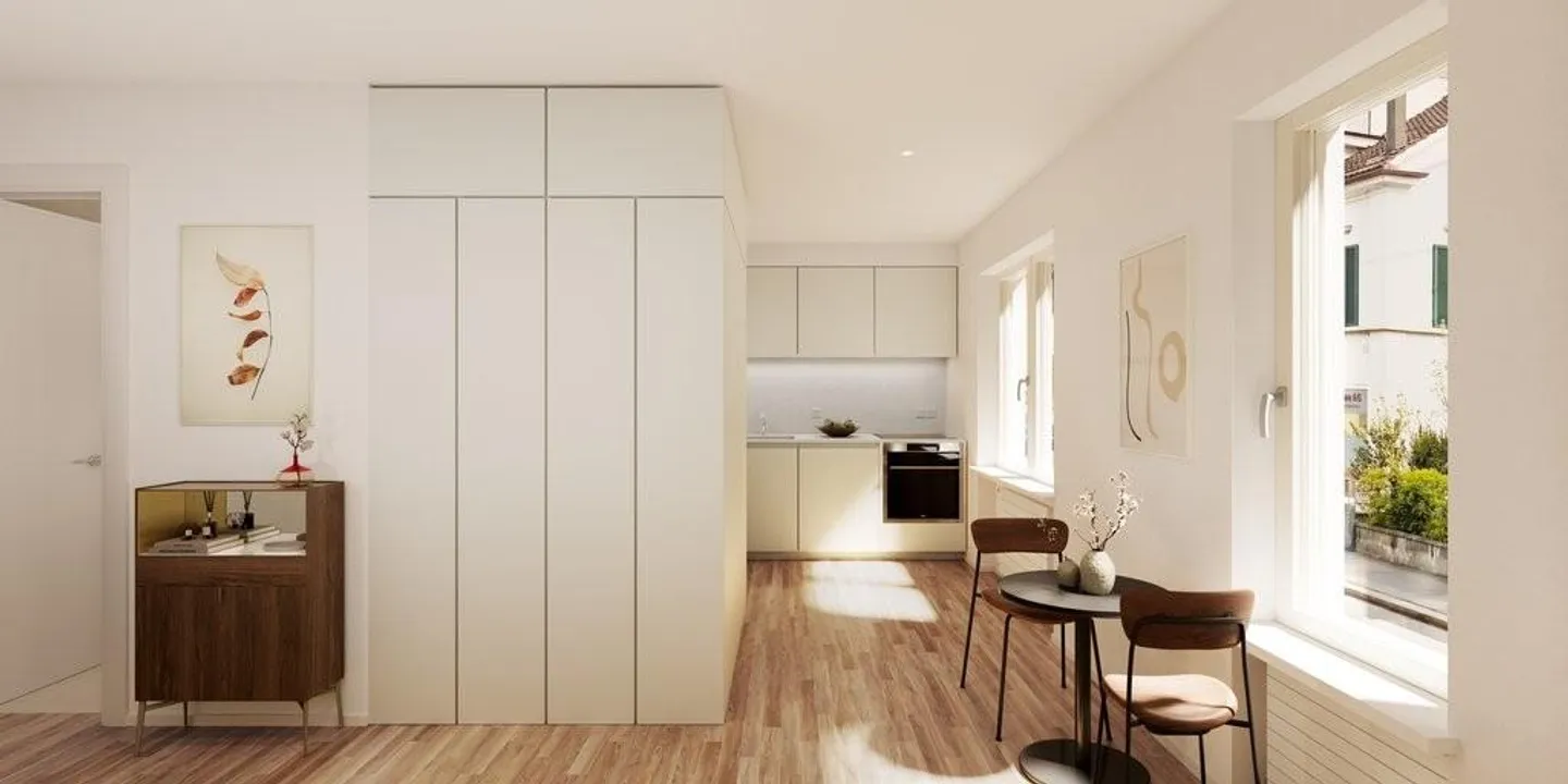 Charming newly renovated single apartment in the heart of Winterthur - Photo 3 of 6