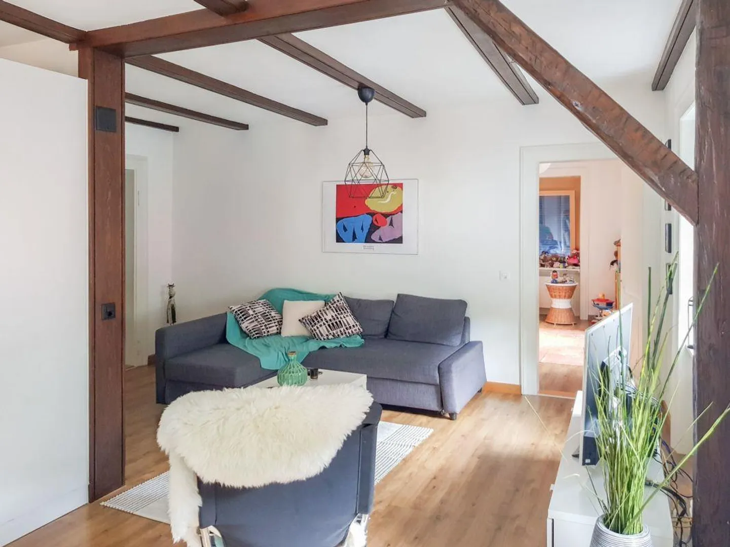 Renovated Attic Apartment in the Heart of Bad Ragaz - Photo 3 of 11