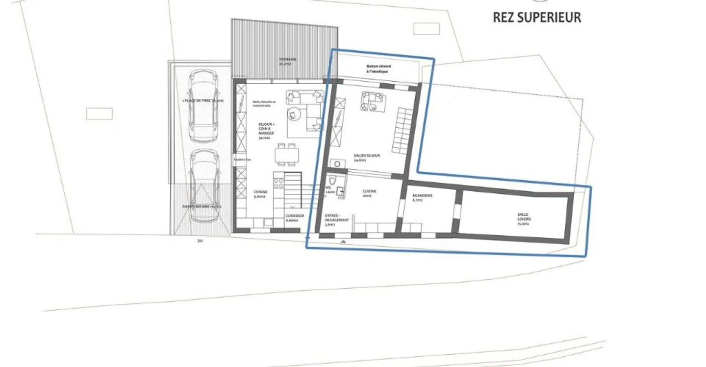Duplex Charmant avec Jardin - Photo 4 sur 5