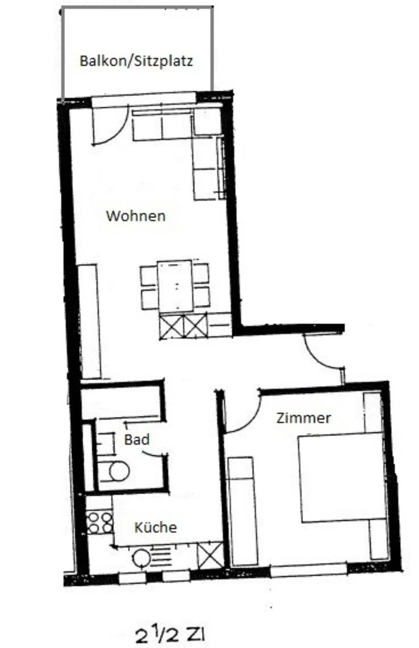 Bright, central single apartment - Photo 8 of 8