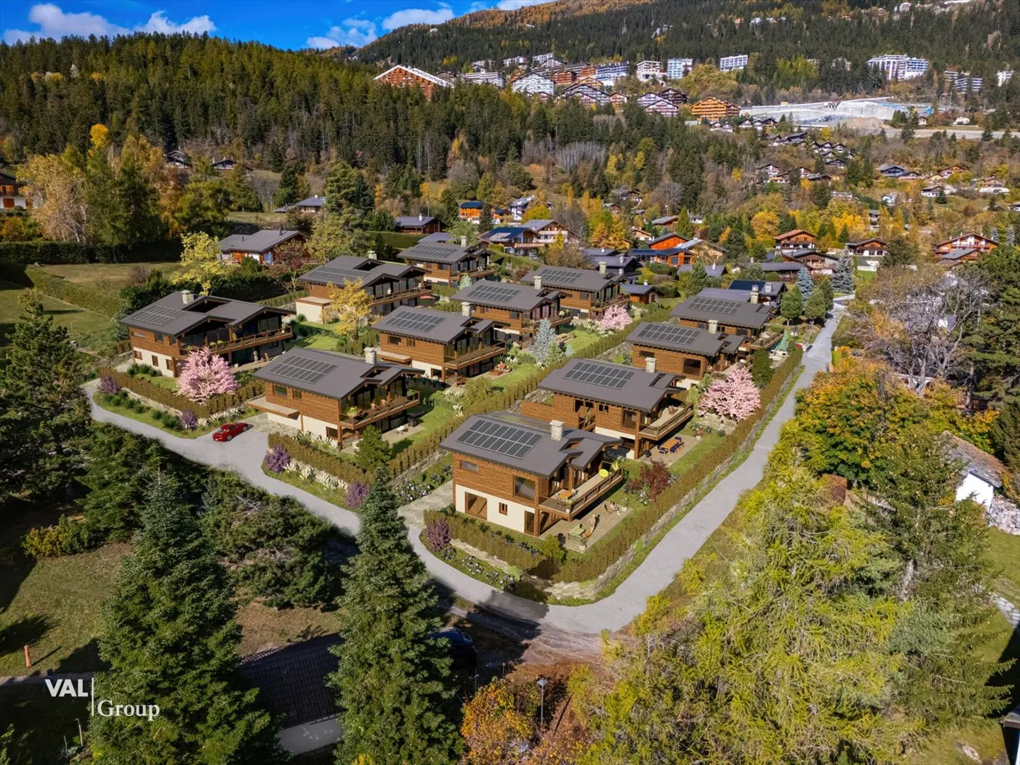 "Die Perlen" : ein exklusives Projekt in den Schweizer Alpen - Foto 1 von 13