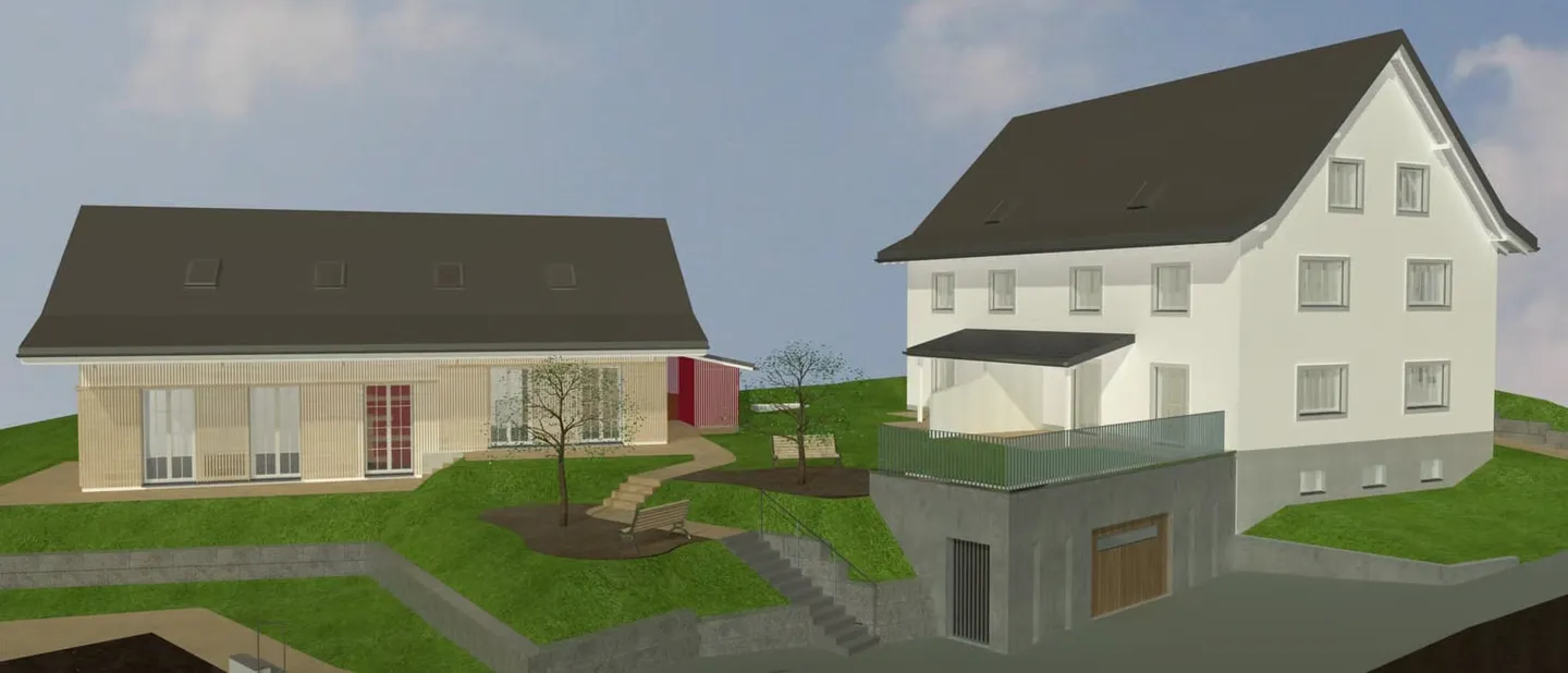 Aussergewöhnliches Einfamilienhaus mit Loft-Charakter - Erstbezug - Photo 20 of 21