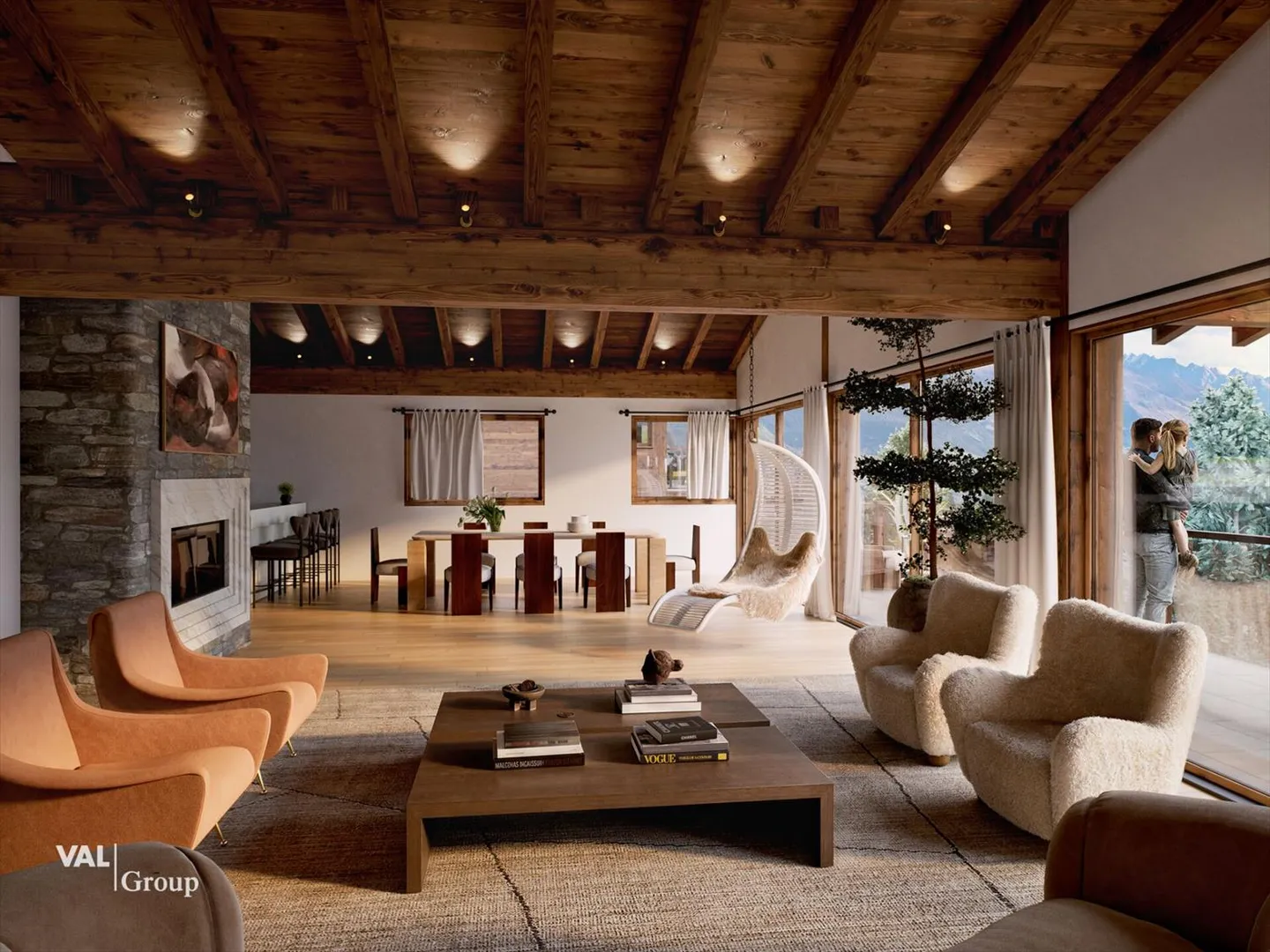 "Die Perlen" : ein exklusives Projekt in den Schweizer Alpen - Foto 3 von 13