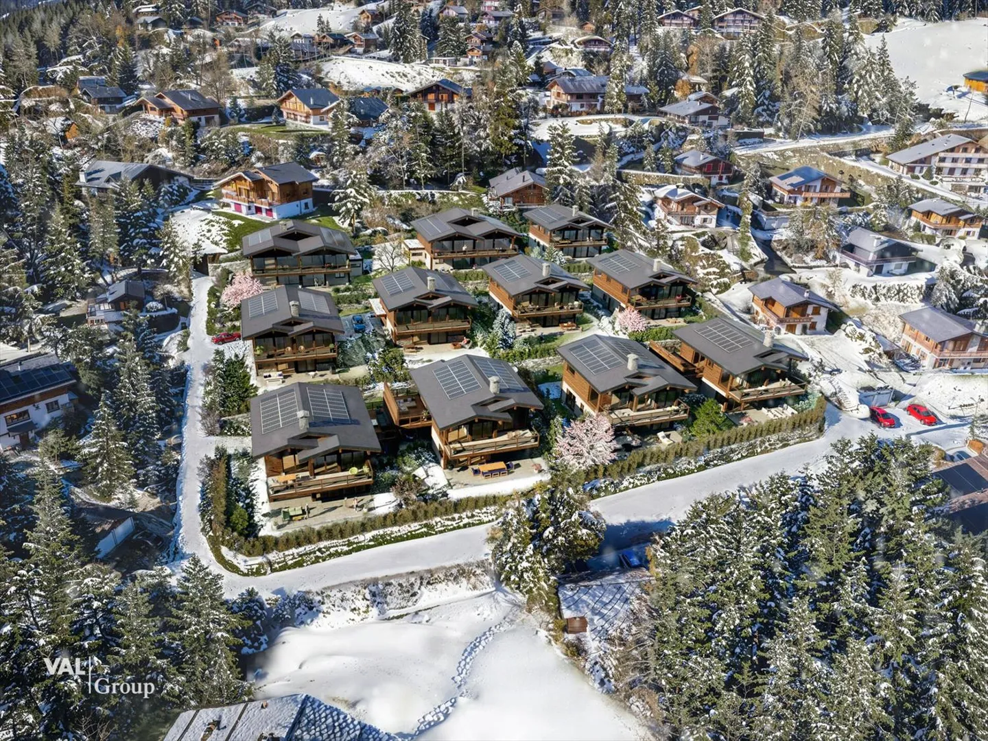 "Die Perlen" : ein exklusives Projekt in den Schweizer Alpen - Foto 12 von 13