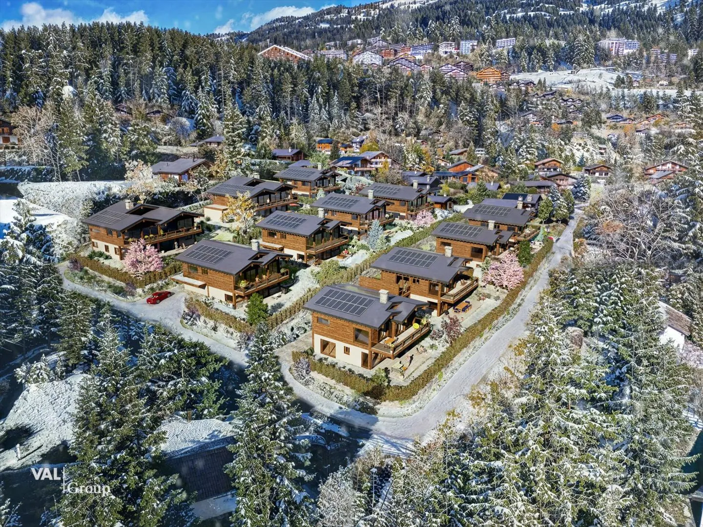 "Die Perlen" : ein exklusives Projekt in den Schweizer Alpen - Foto 13 von 13