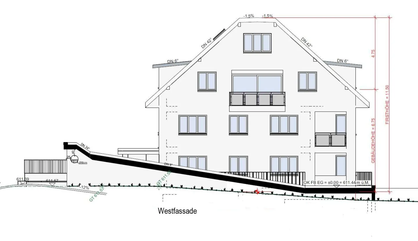 Zu verkaufen 4½ Zi.-Whg., an der Maugwilerstrasse 40 in 9552 Maugwil (Steuerfuss 9500 Wil) - Foto 12 di 12