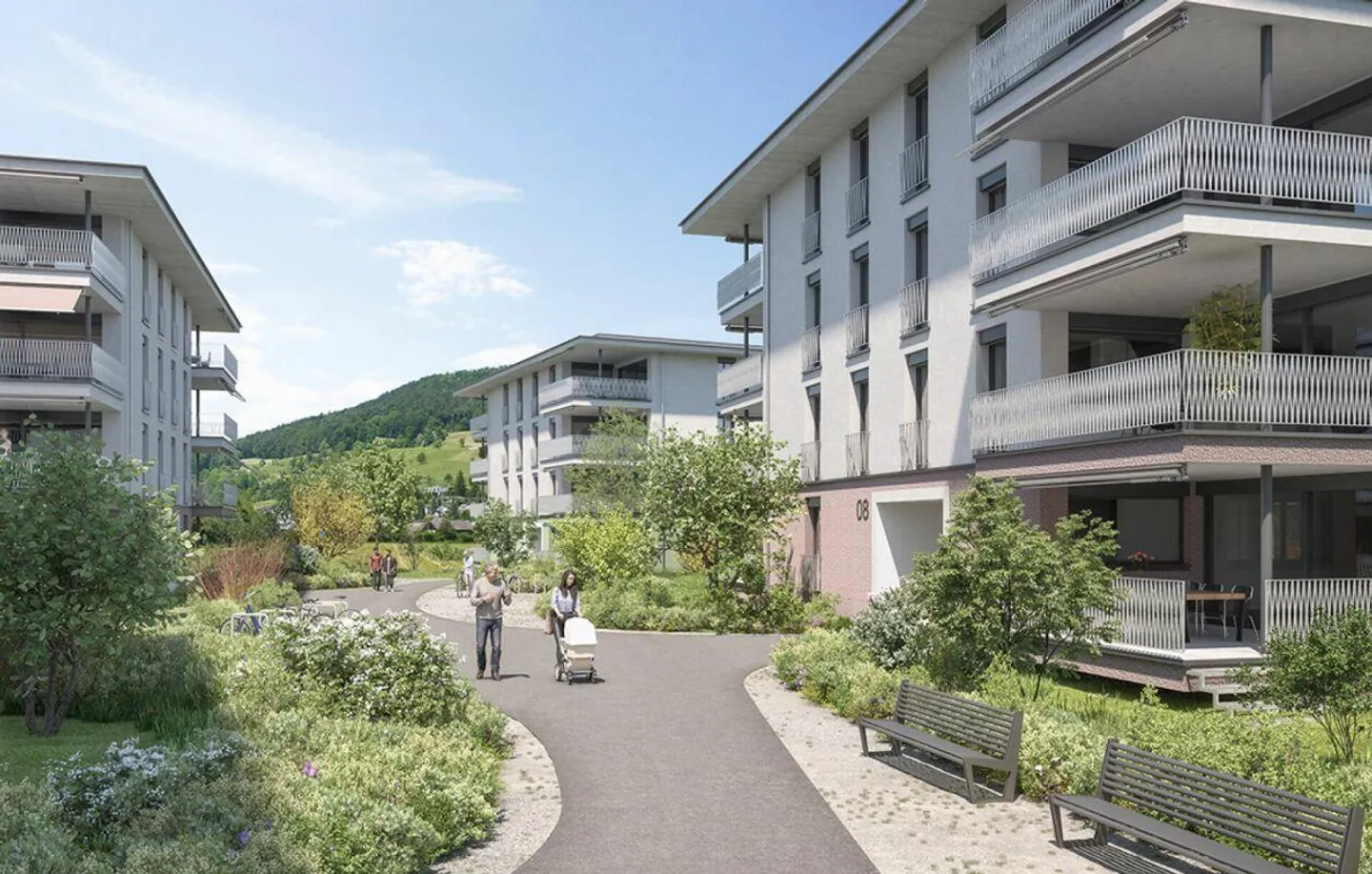 Appartamenti di proprietà di 5,5 stanze - Foto 4 di 6