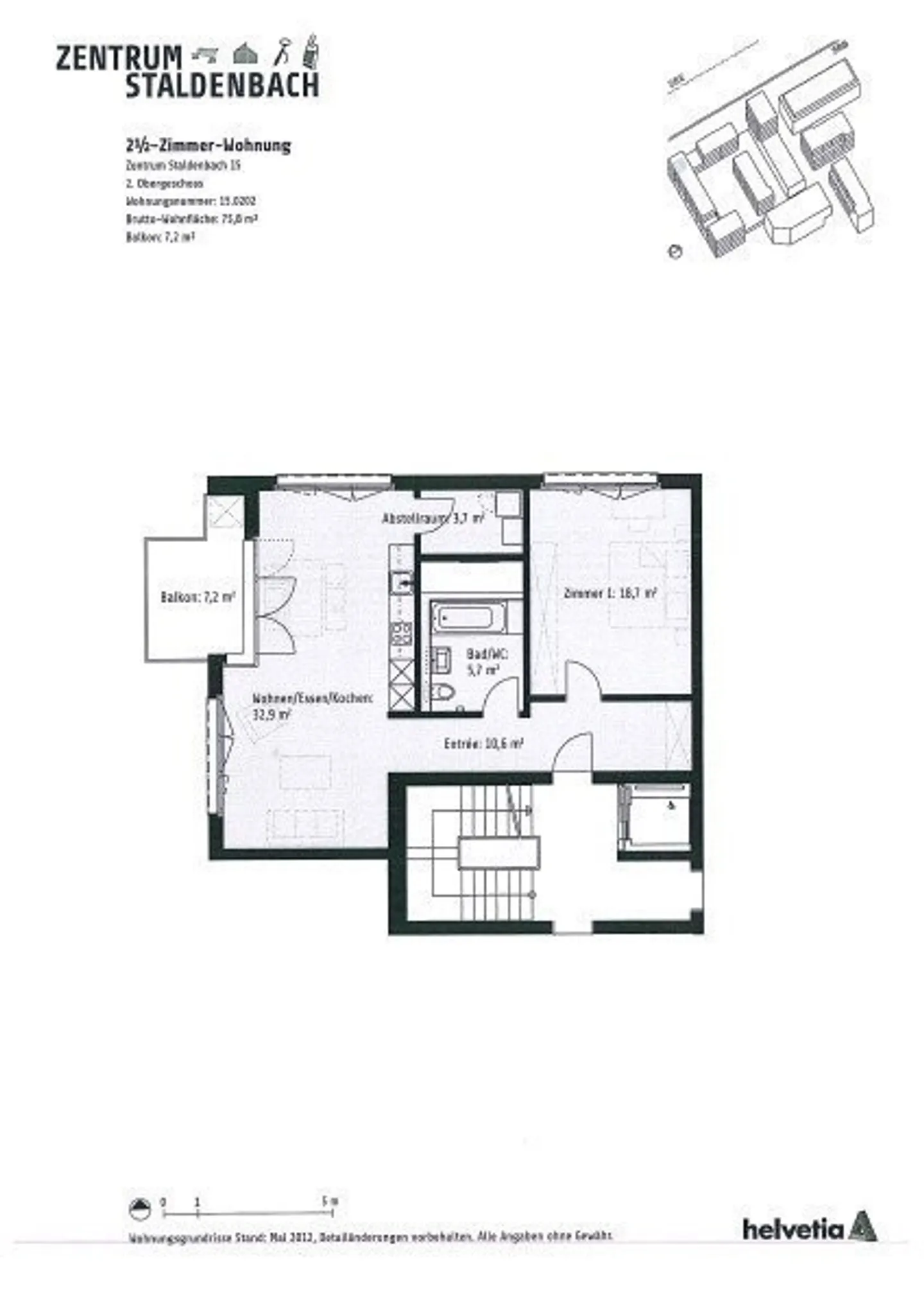 Moderne Wohnung in Pfäffikon SZ - Foto 6 von 7