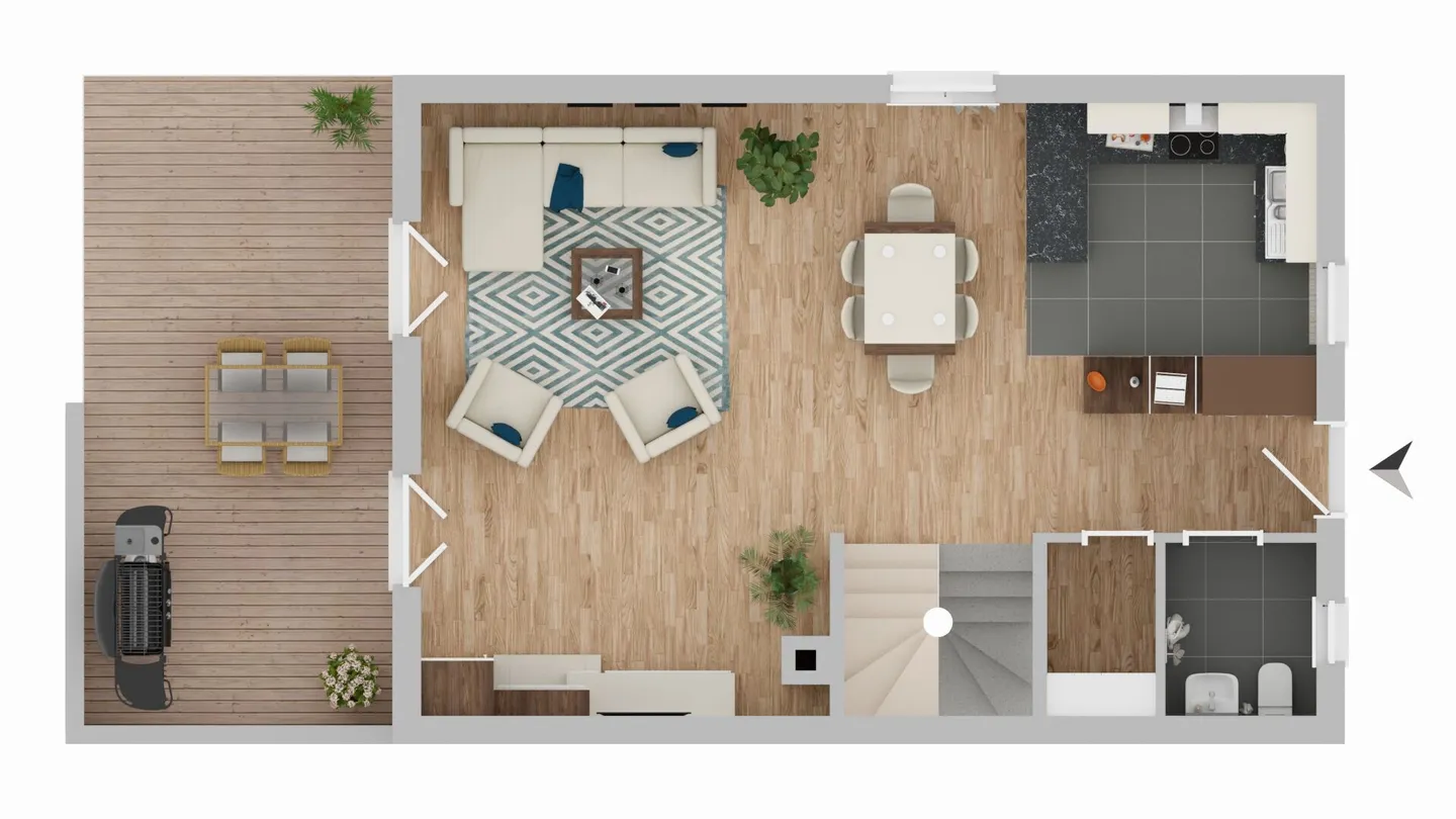 Casa angolare a schiera 4.5 a Thörishaus (comune di Köniz) - Foto 8 di 9