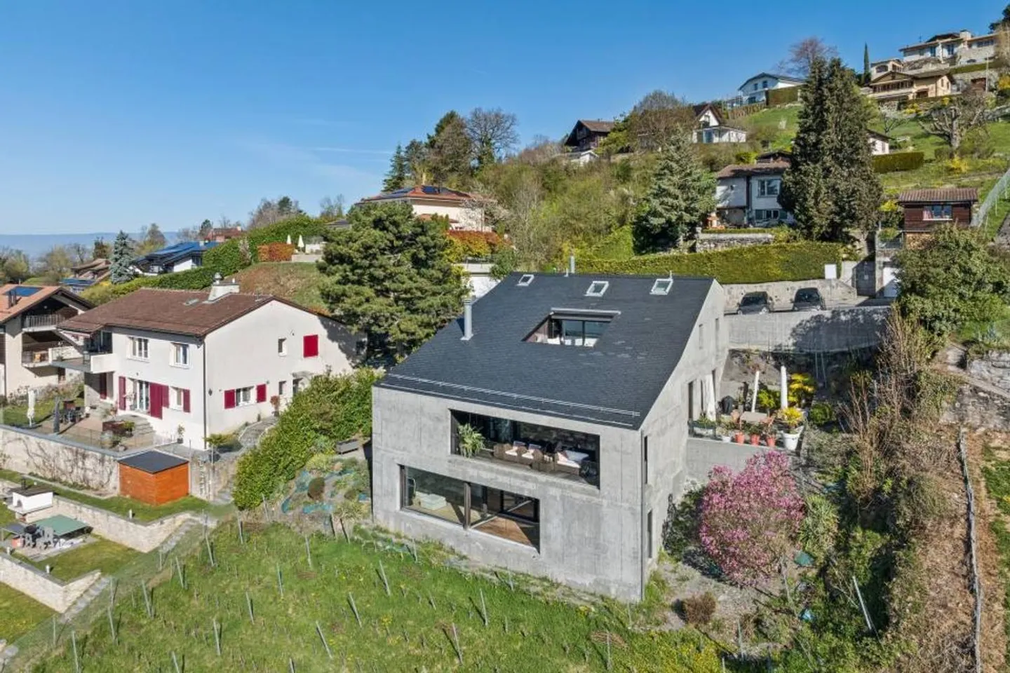 Exceptional duplex suspended above Lake Geneva - Photo 13 of 13