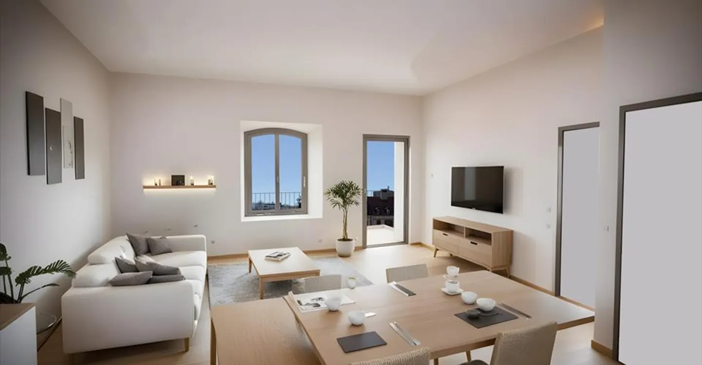 Apartment with framing 2.5 rooms with balcony - Photo 4 of 7