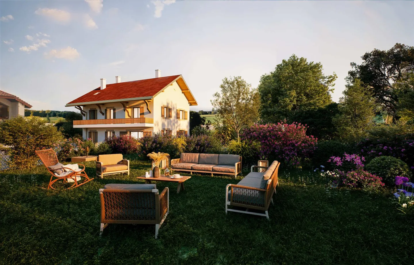 Garden-level apartment in the heart of nature - Hameau de Monniaz - Photo 12 of 15