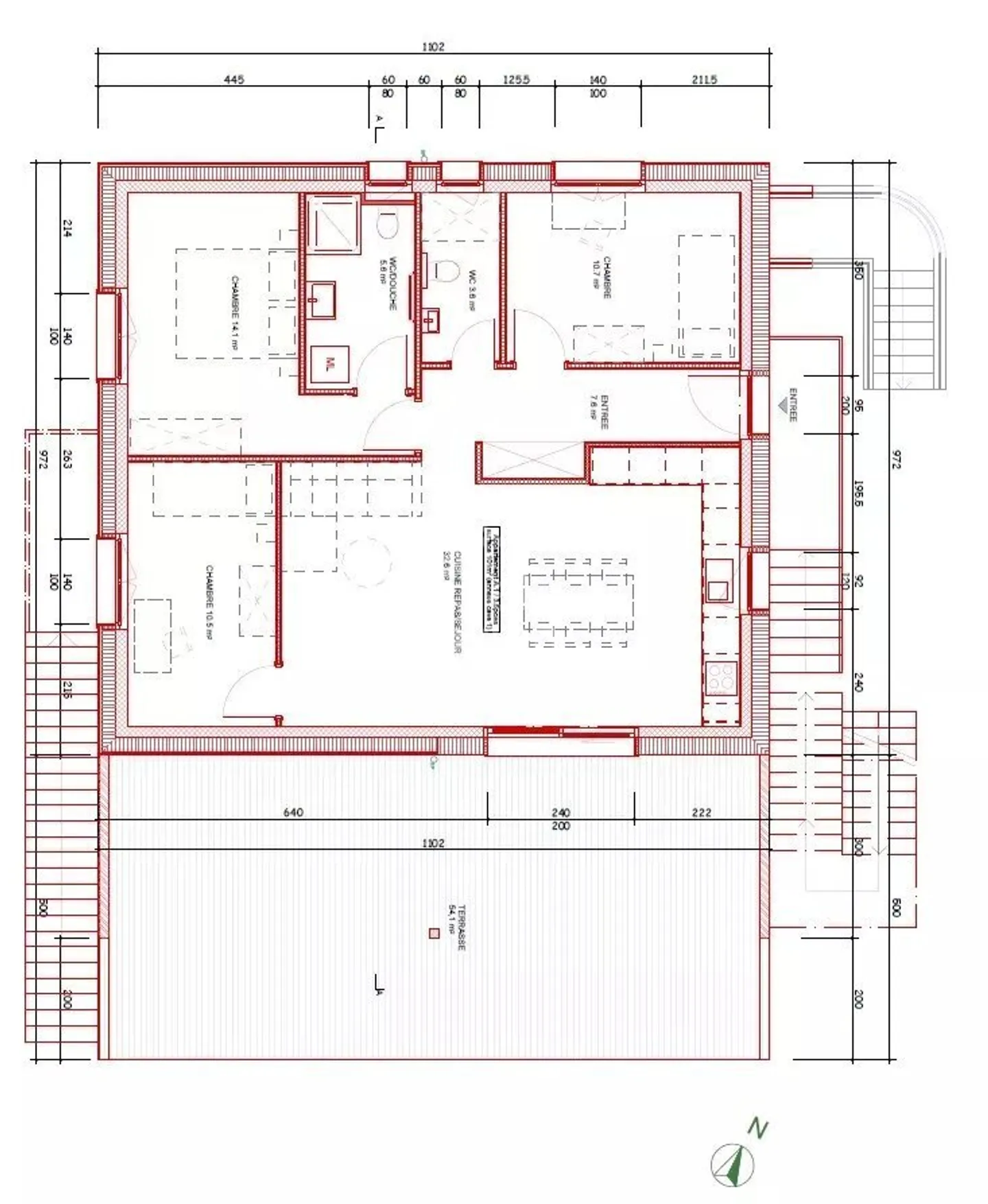 3,5 helle und geräumige Zimmer in Nendaz 4 Täler - Schlüsselbereit Investition - Foto 4 von 4