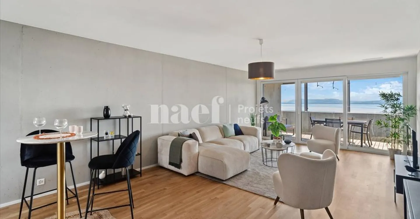 Duplex moderne avec vue sur lac - Photo 2 sur 6