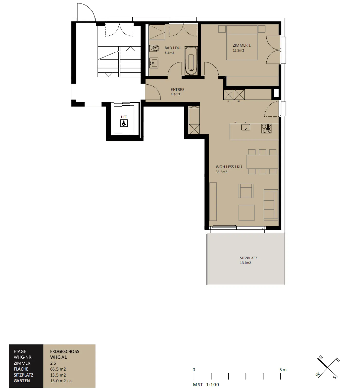 Votre nouveau chez-vous vous attend : appartements modernes dans un nouveau bâtiment à Embrach avec de grands espaces de jardin ou balcons - Photo 10 sur 10