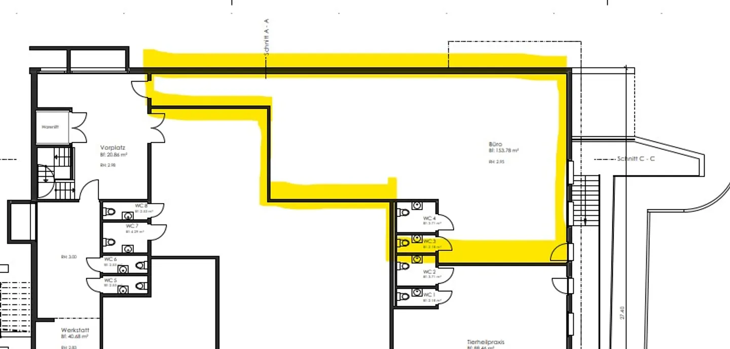 160m2 office and commercial premises for rent - Photo 9 of 9