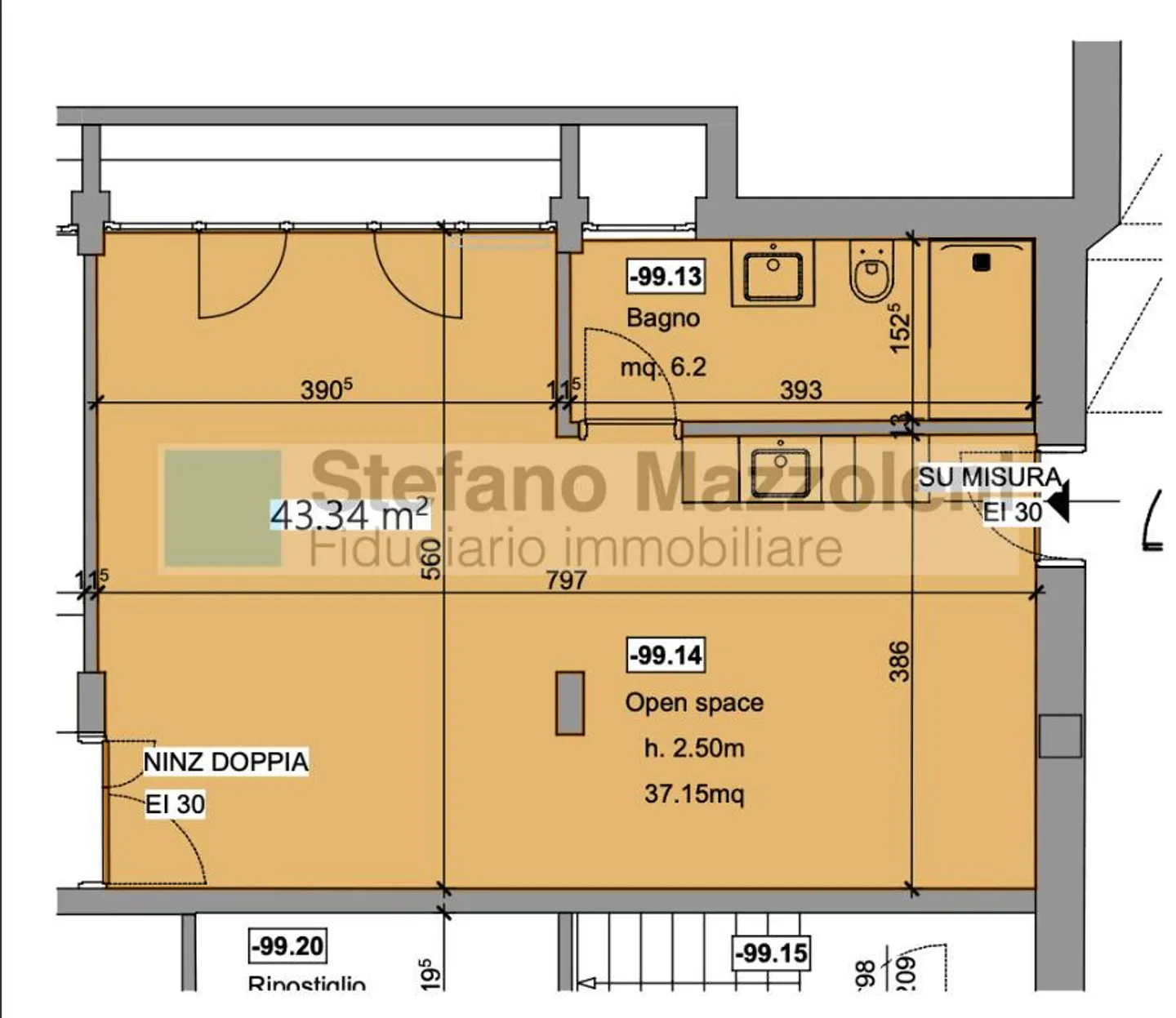 LUGANO LORETO - App. 1.5 loc. - prima locazione - Foto 6 di 6