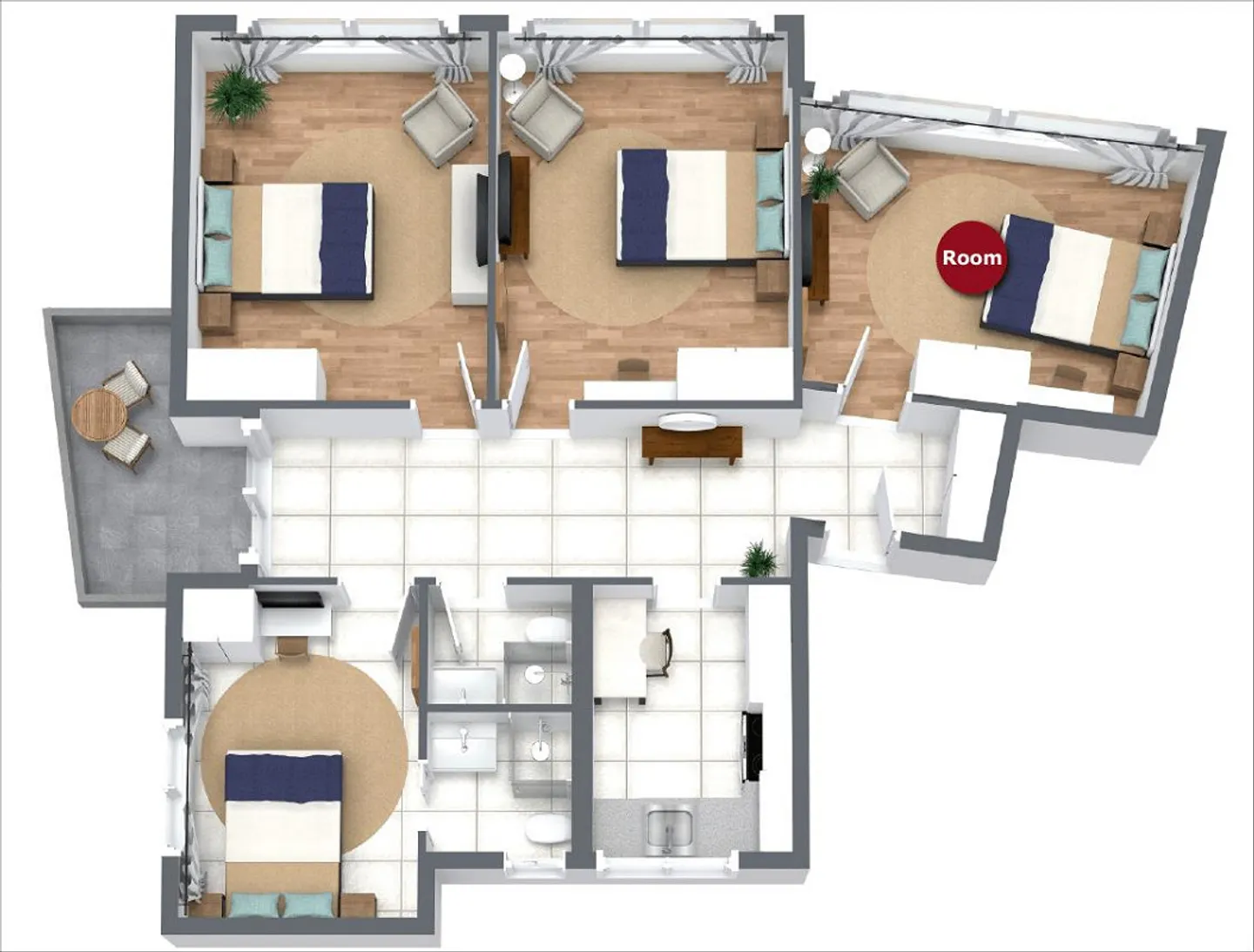 Coliving Wohnung mit Seeblick - Foto 16 von 16