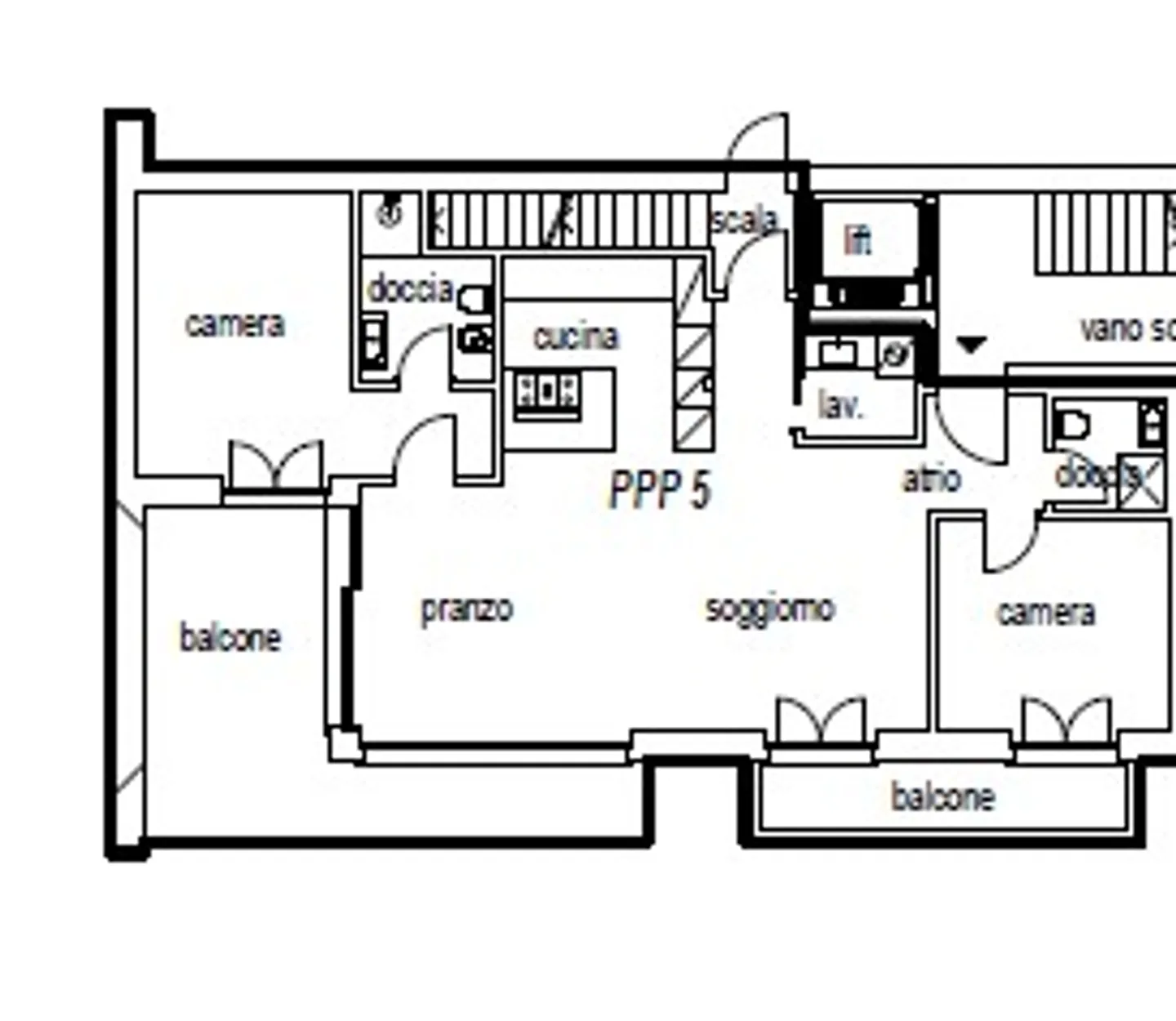 BOSCO LUGANESE – STYLE AND ELEGANCE ON TWO LEVELS – 4.5 ROOMS (APP. 5) - Photo 6 of 6