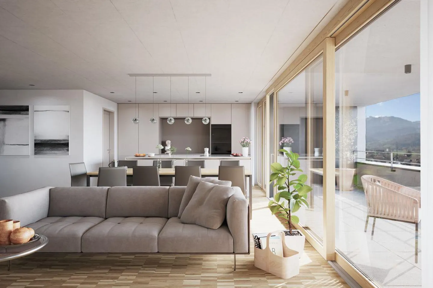 Appartement 4.5 pièces - Photo 4 sur 7